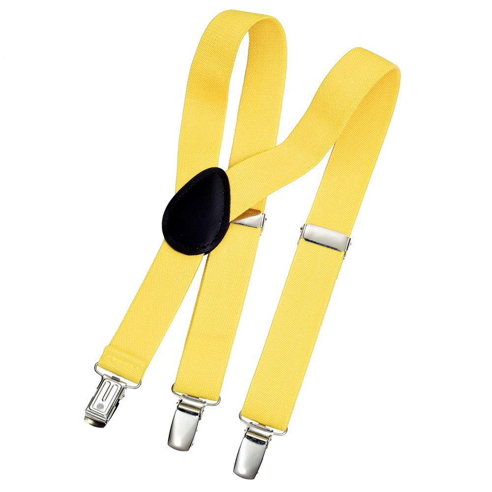 DonDon Hosenträger für Jungen (2er Set, 2-St) 2er Set, schmaler Hosenträger Y-Form, farblich passende Fliege