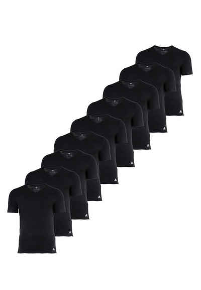 adidas Performance Poloshirt V Neck Shirt (9PK) (Packung, 9-tlg., 9er-Pack)