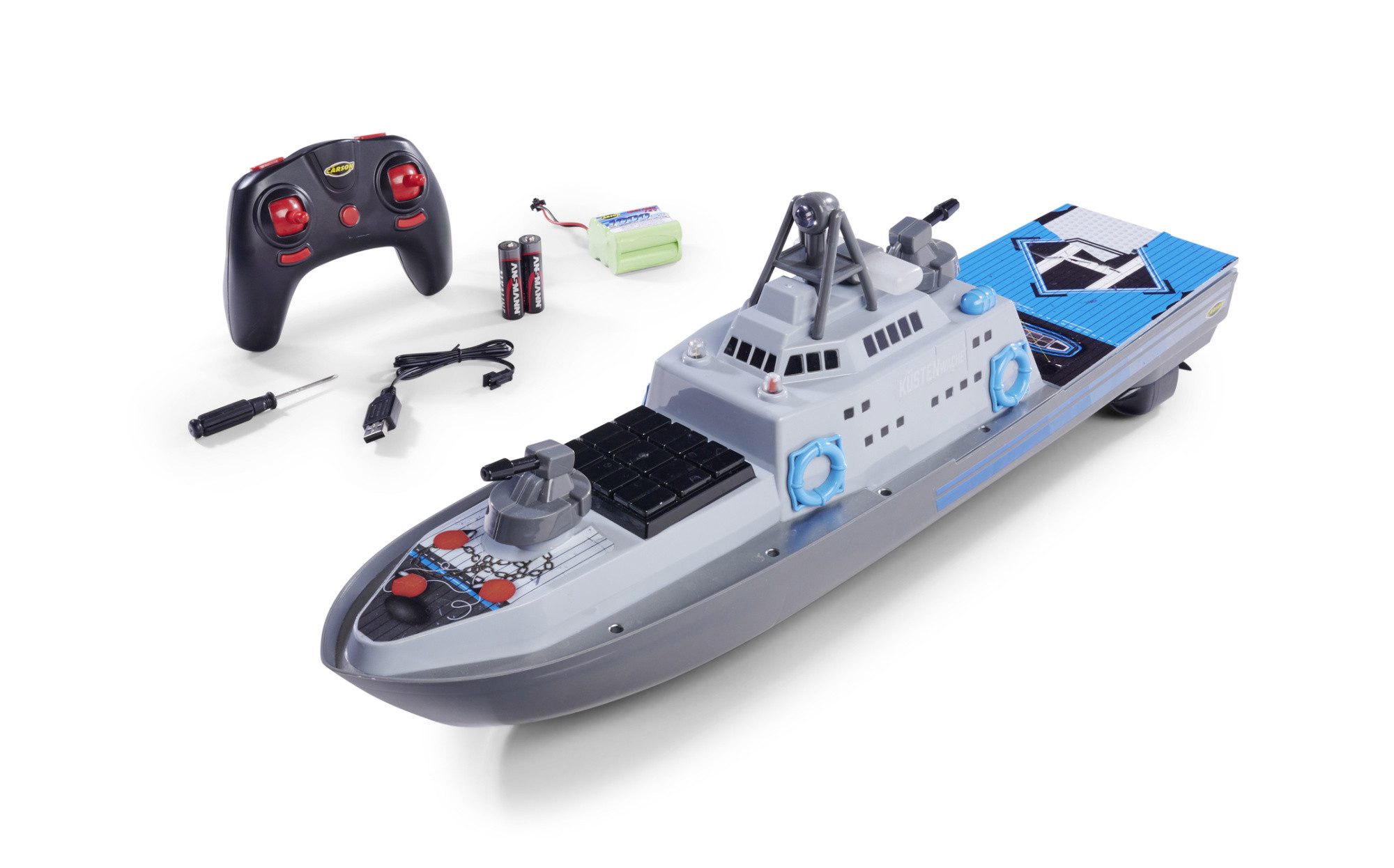 CARSON Carson RC Küstenwache 2,4Ghz 100% RTR RC-Ladegerät