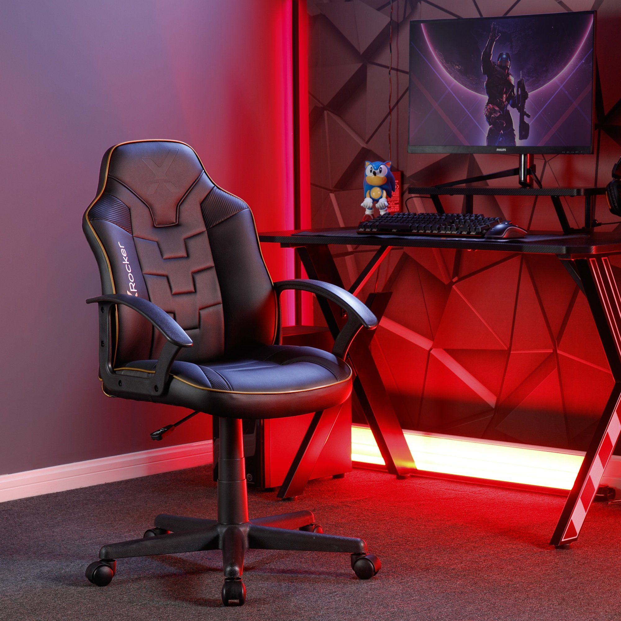 X Rocker Bürostuhl Saturn Gaming Bürodrehstuhl günstig online kaufen