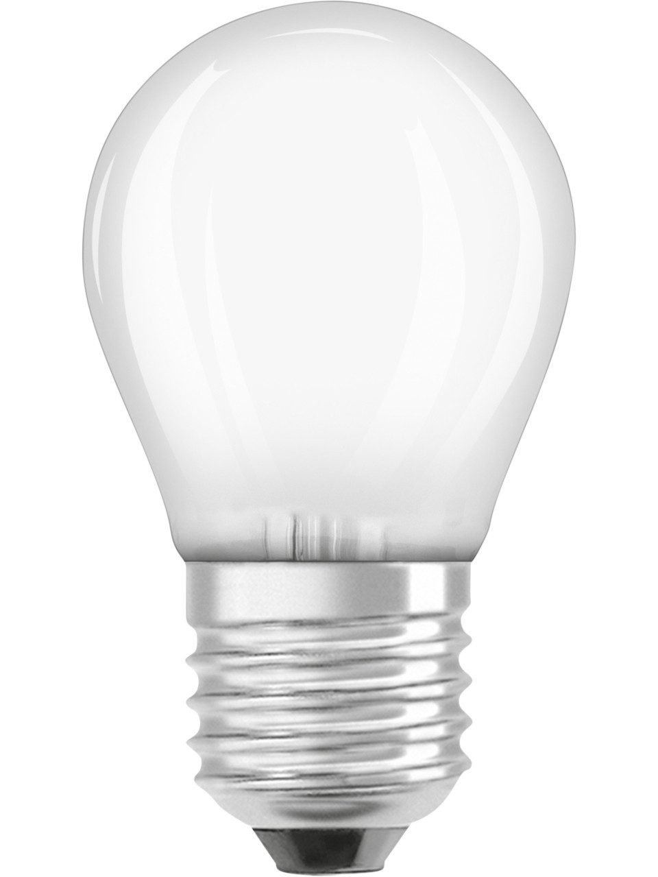 Osram LED-Leuchtmittel Osram LED Leuchtmittel Clas P40 E27 4W 2er Pack, Nicht dimmbar