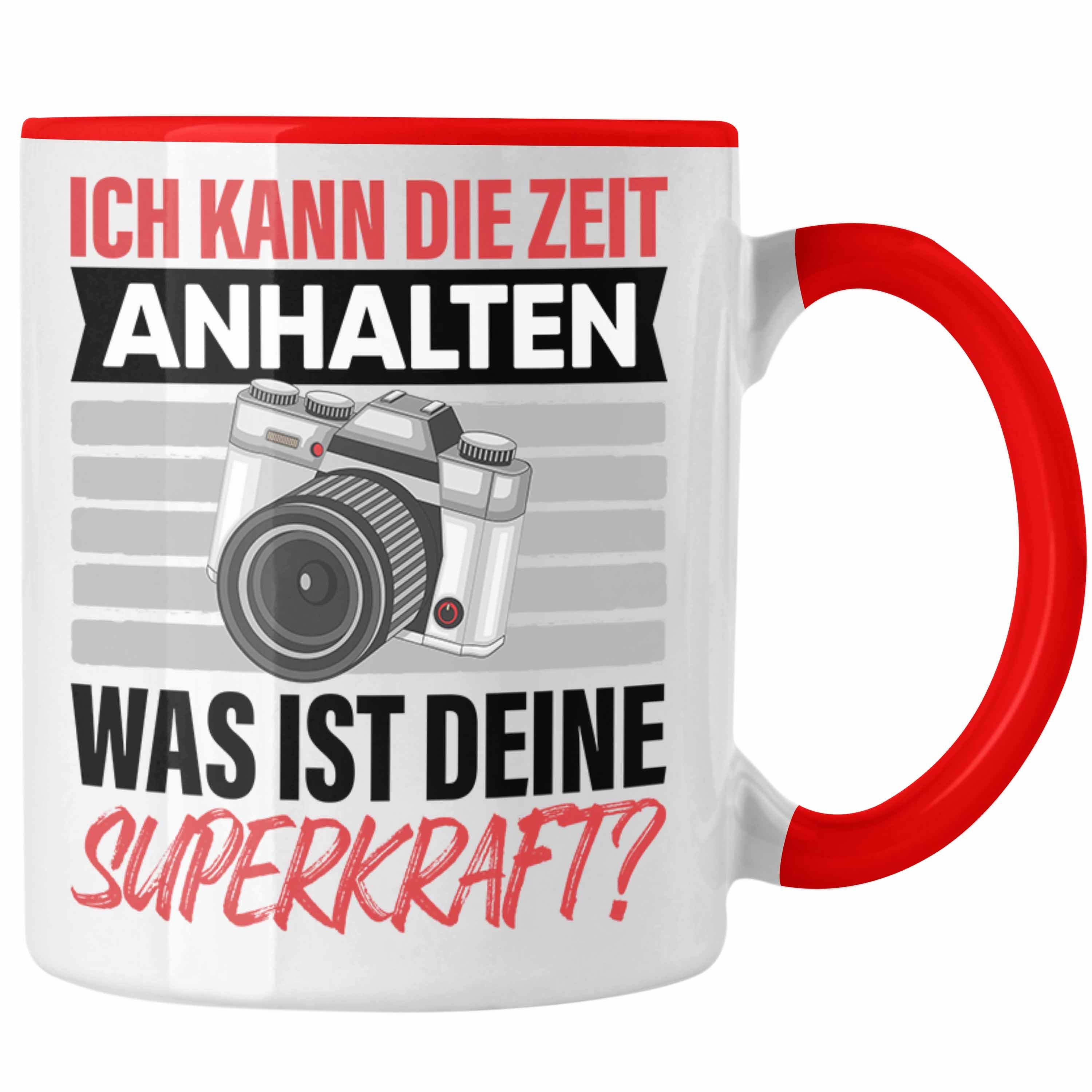 ᐅ Trendation Tasse Fotograf Tasse Geschenk Spruch Zeit Anhalten