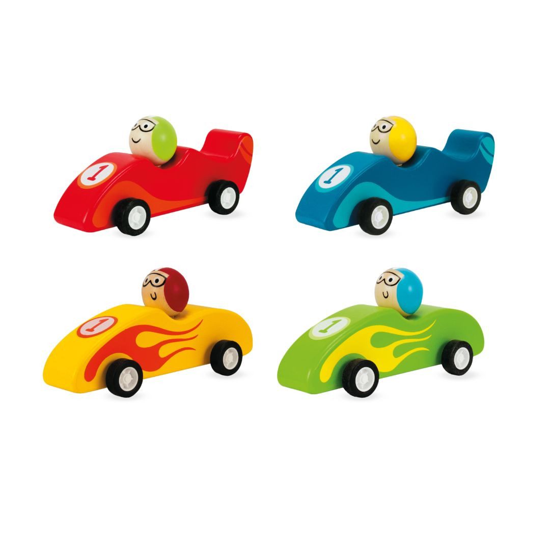 suebidou Spielzeug-Auto Rückzieh Auto - Pull Back Racing Car günstig online kaufen