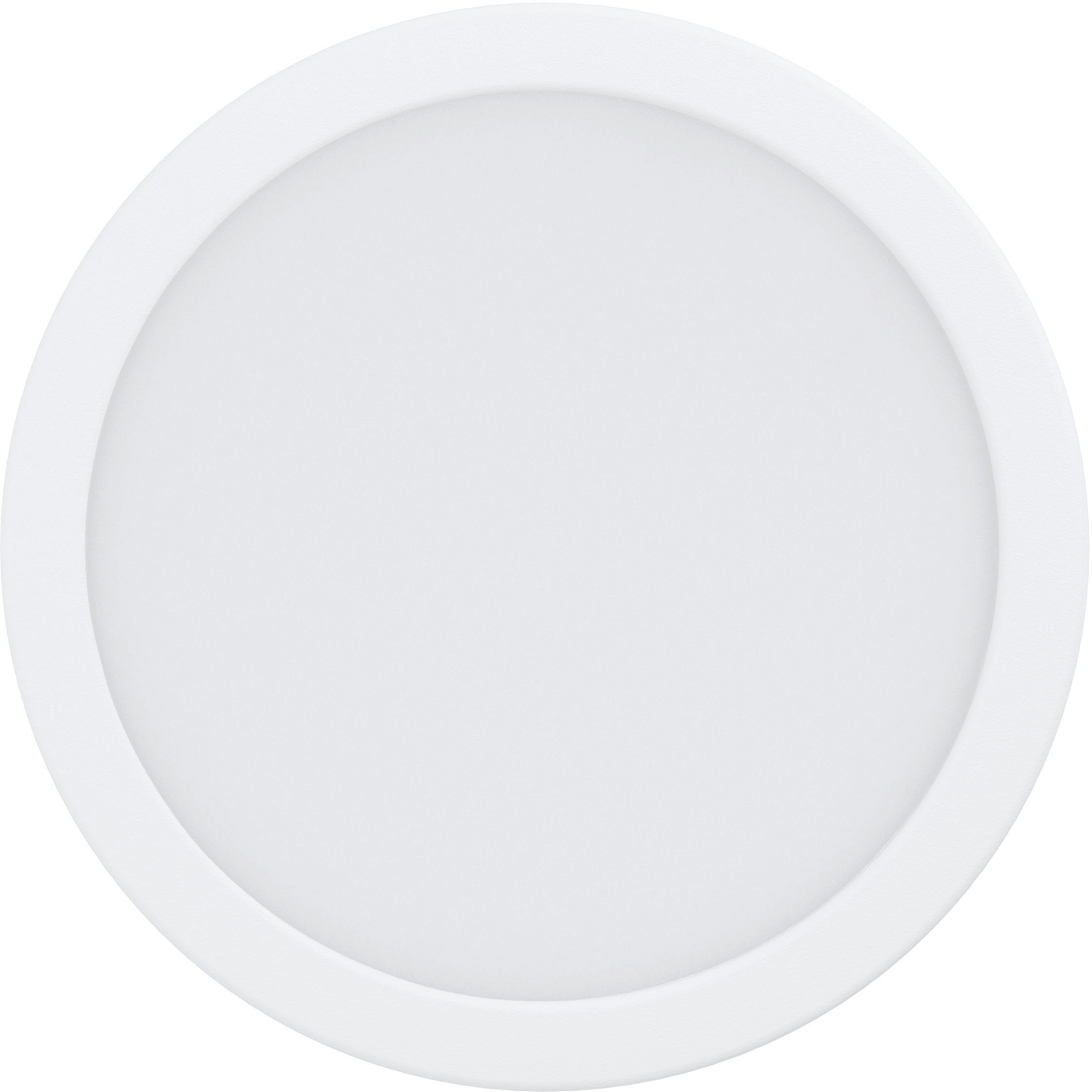 EGLO Deckenleuchte FUEVA-Z, LED fest integriert, warmweiß - kaltweiß, Ø 216 mm, Deckenlampe, ZigBee, App und Sprachsteuerung, dimmbar, IP44