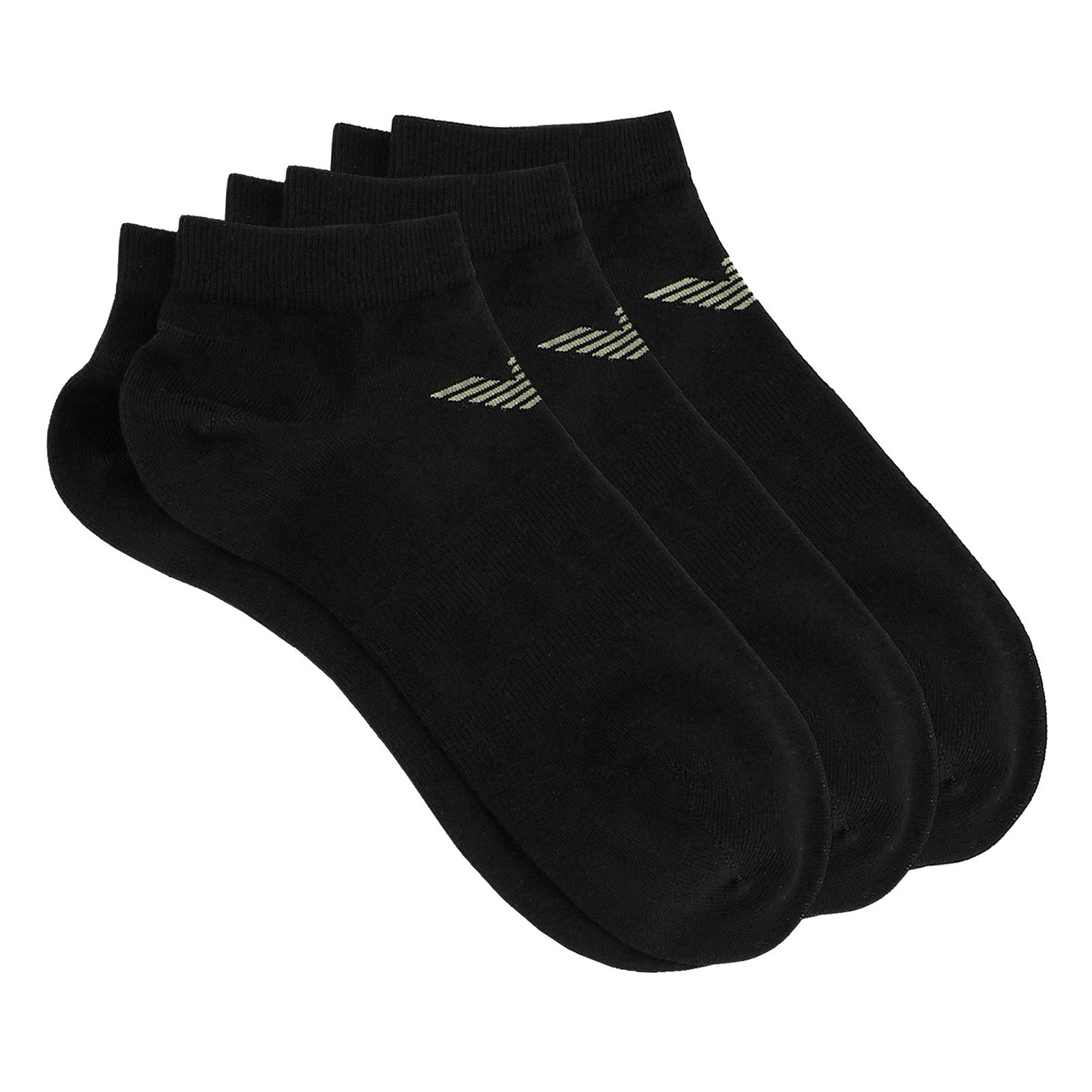 Emporio Armani Sneakersocken 3er Pack Sneakersocken (3-Paar) mit Logo