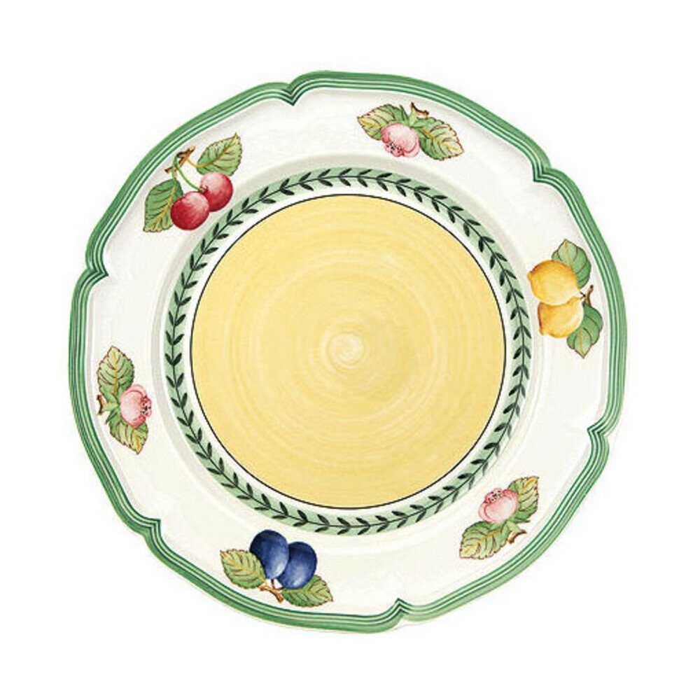 Villeroy & Boch Speiseteller Speiseteller 27 cm French Garden Fleurence, (1 St), Speiseteller, Ø26,7cm, Premium Porcelain, bunt