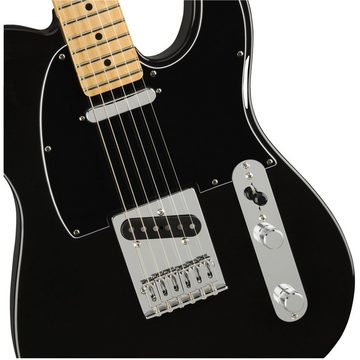 Fender E-Gitarre, E-Gitarren, T-Modelle, Player Telecaster MN Black - E-Gitarre