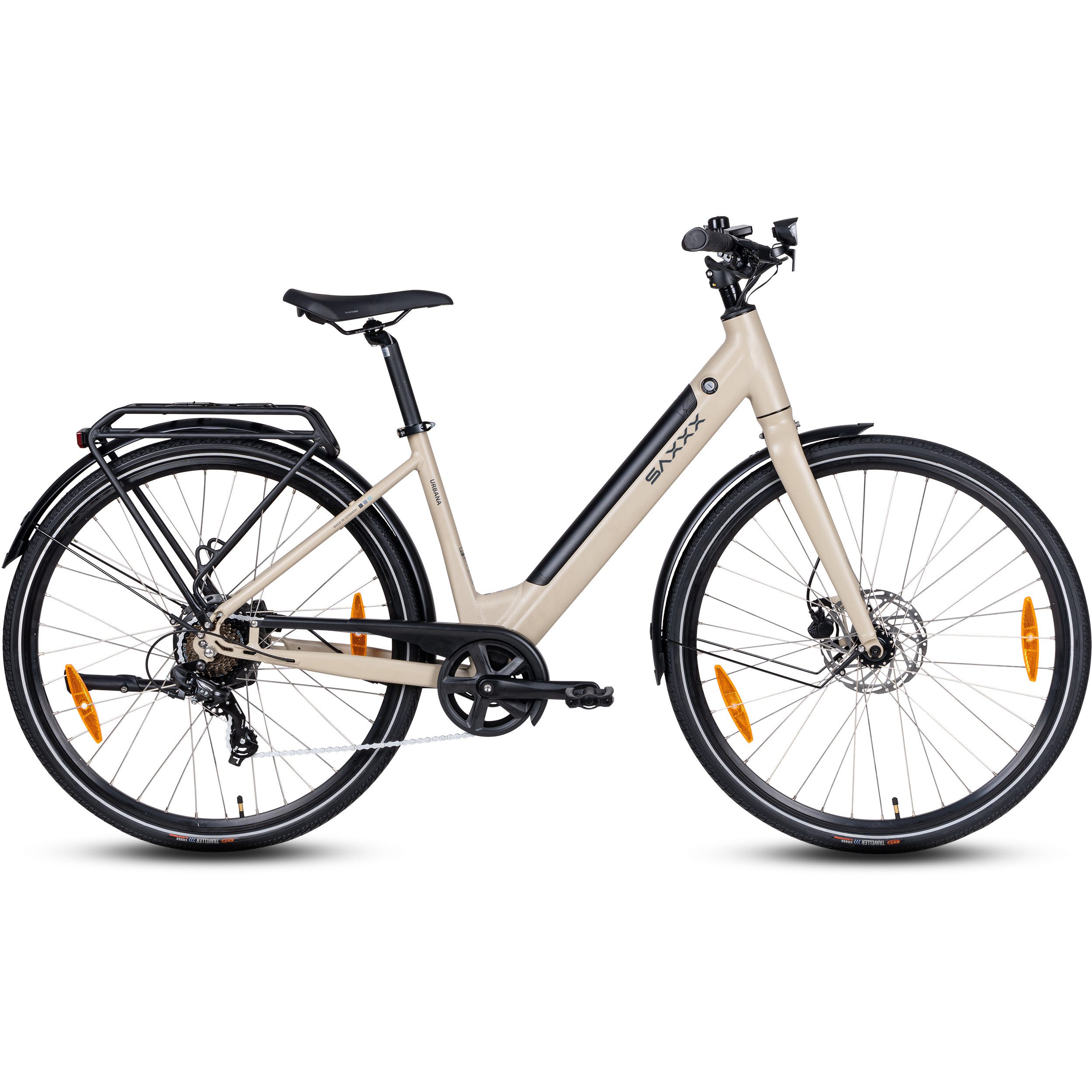 E-Bike Cityrad 28 Zoll, Elektrofahrrad bis zu 90km, E-Cityrad, nur 21,5kg, RH: 45cm