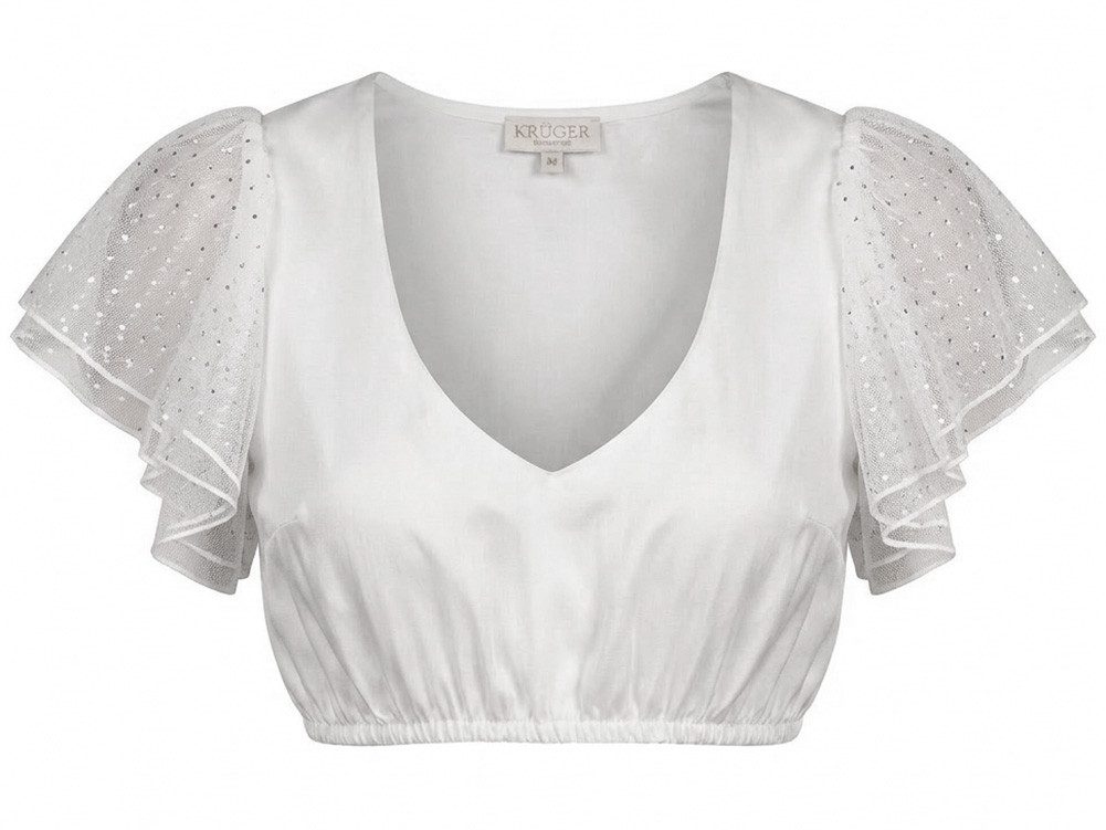 KRÜGER COLLECTION Dirndlbluse Dirndlbluse Neyila ecru