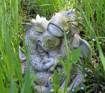 Vogler direct Gmbh Gartenfigur Magical Garden - Gartendrachenpaar "Ich hab dich lieb", LxBxH: 22x16x22cm