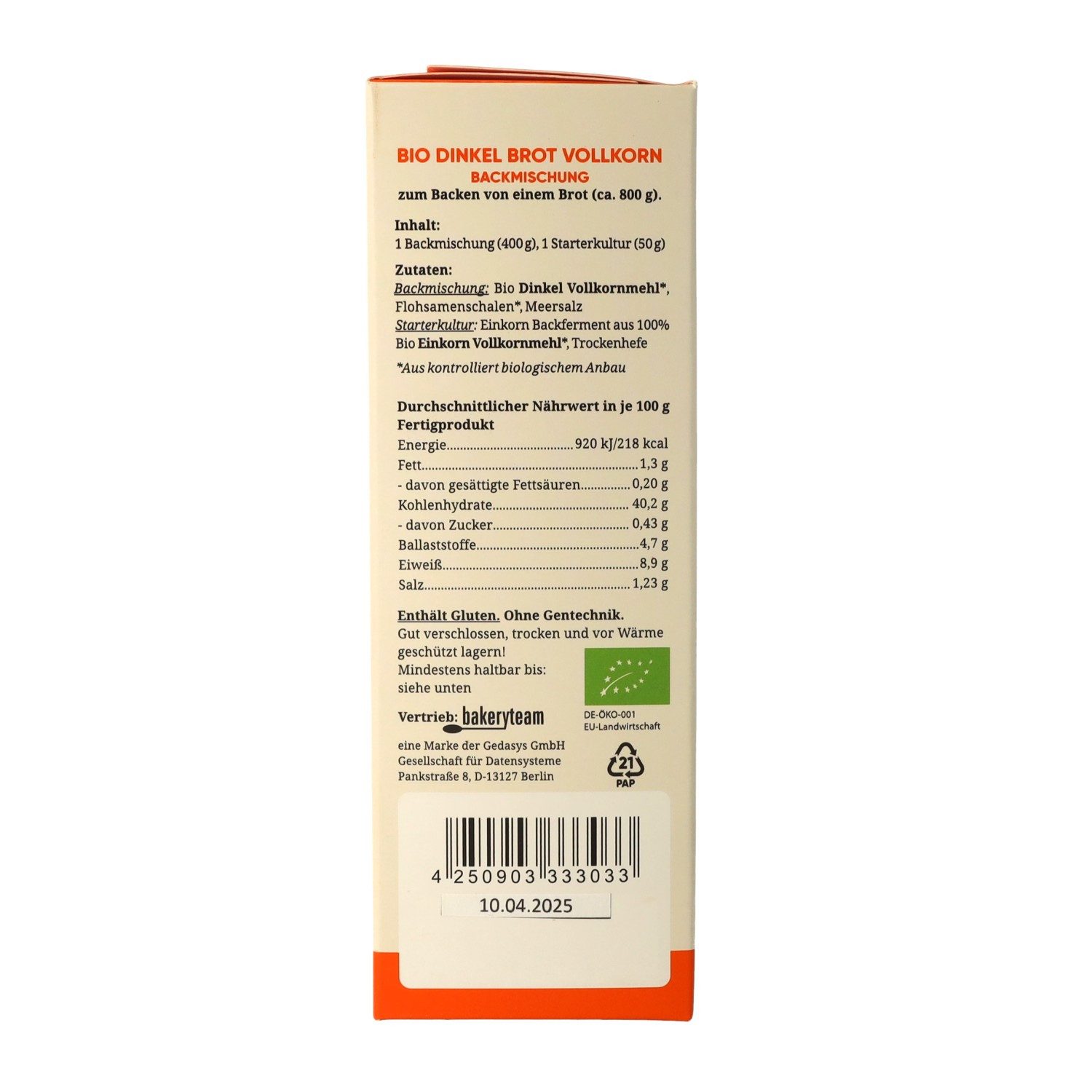 Grana Antico Backmischung Grana Antico BIO Dinkel- und Einkorn- Brotbackmischungen