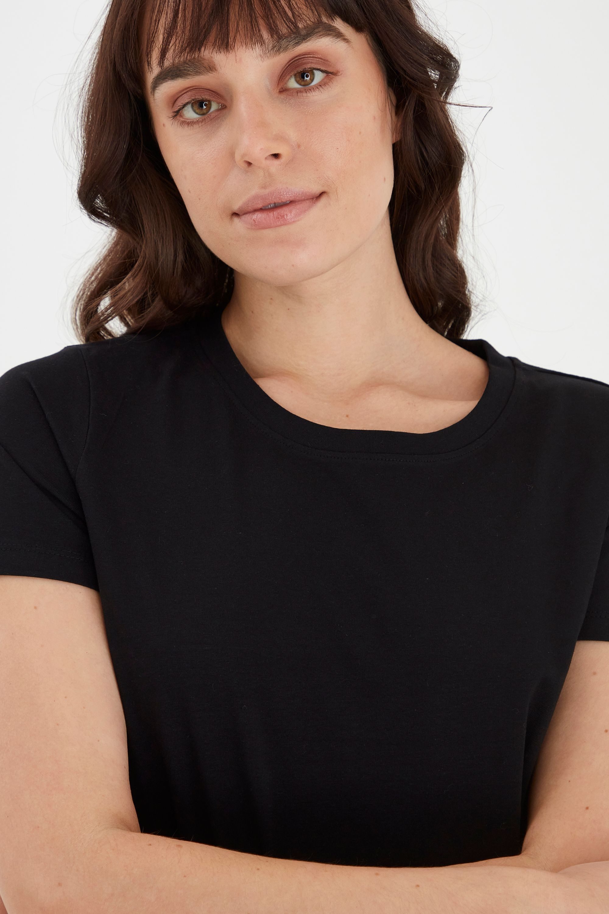 fransa T-Shirt FRZashoulder Damen T-Shirt günstig online kaufen