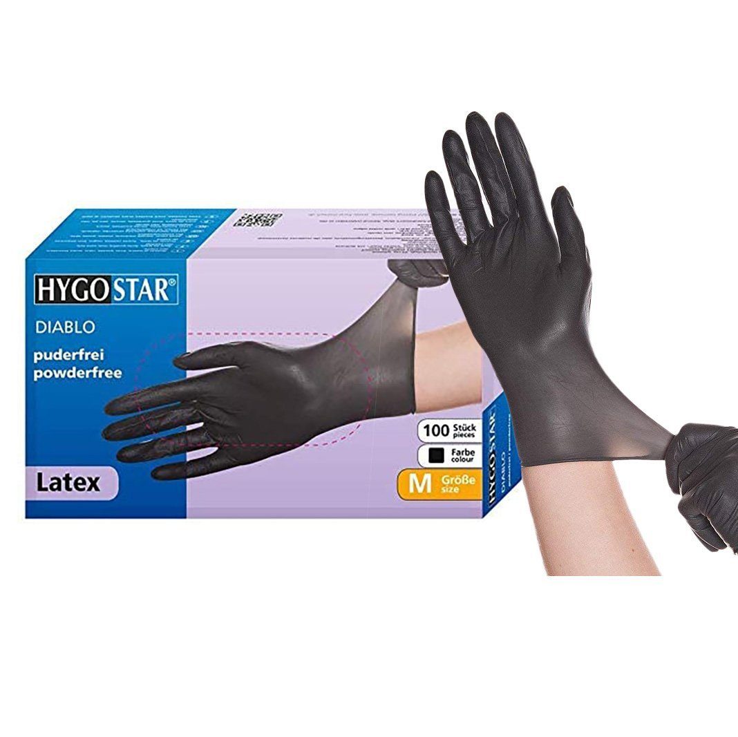 Franz Mensch Einweghandschuhe Hygostar® Diablo Latex günstig online kaufen