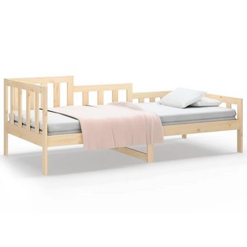 vidaXL Bett Tagesbett 90x200 cm Massivholz Kiefer