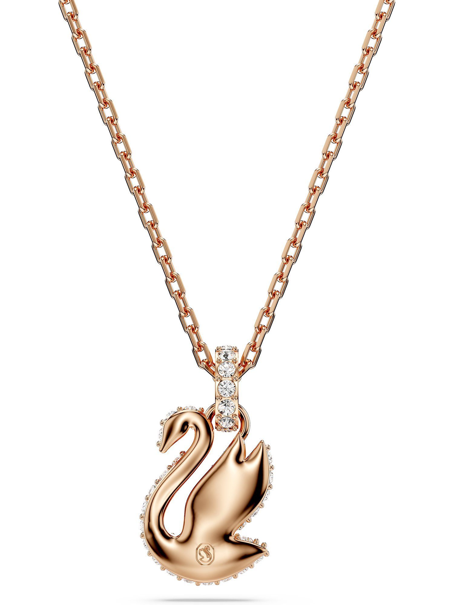 Swarovski Collier Swarovski Damen-Kette Metall Swarovski-Kristall günstig online kaufen