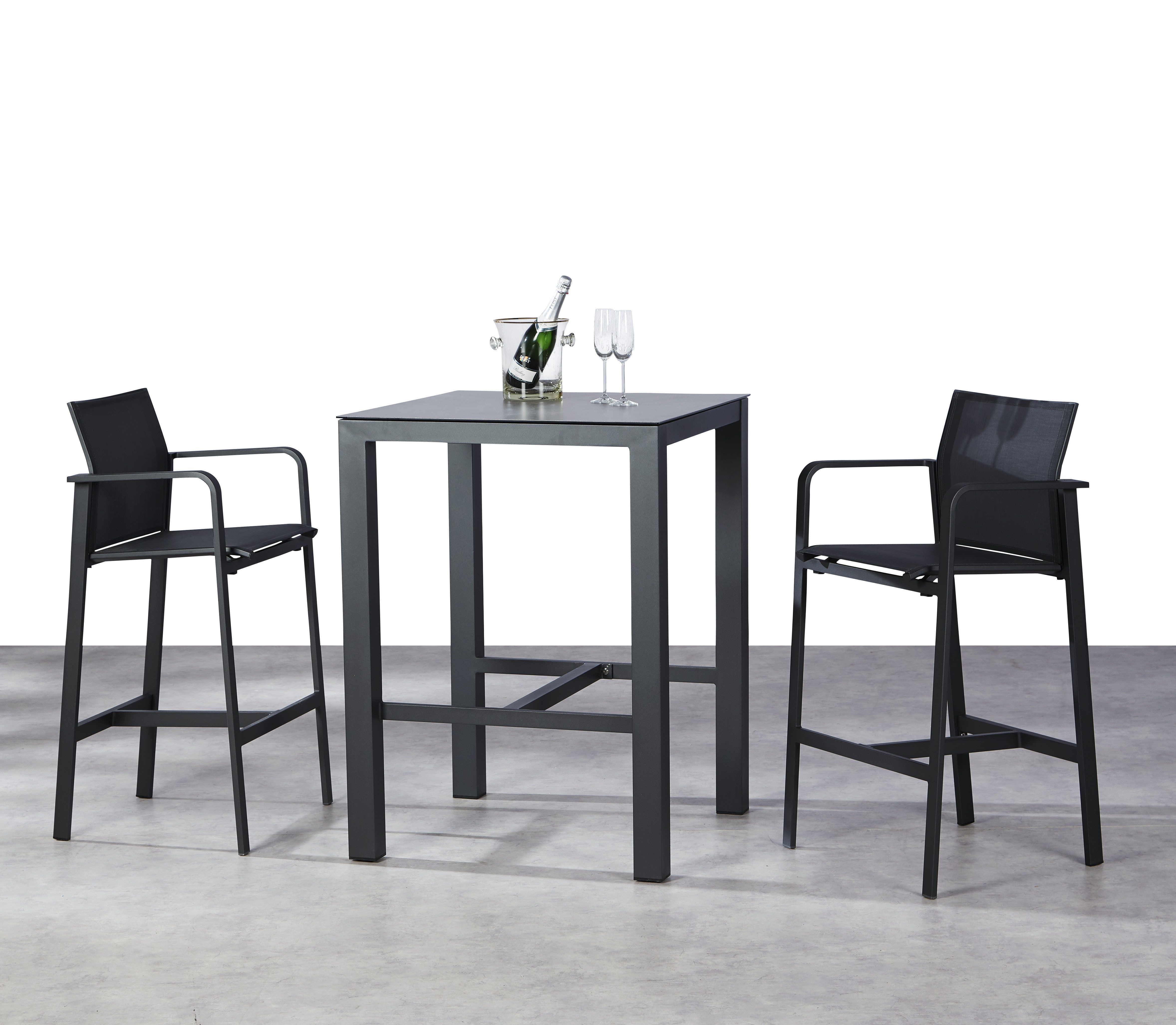 Best Gartenlounge-Hocker Rhodos, Outdoor