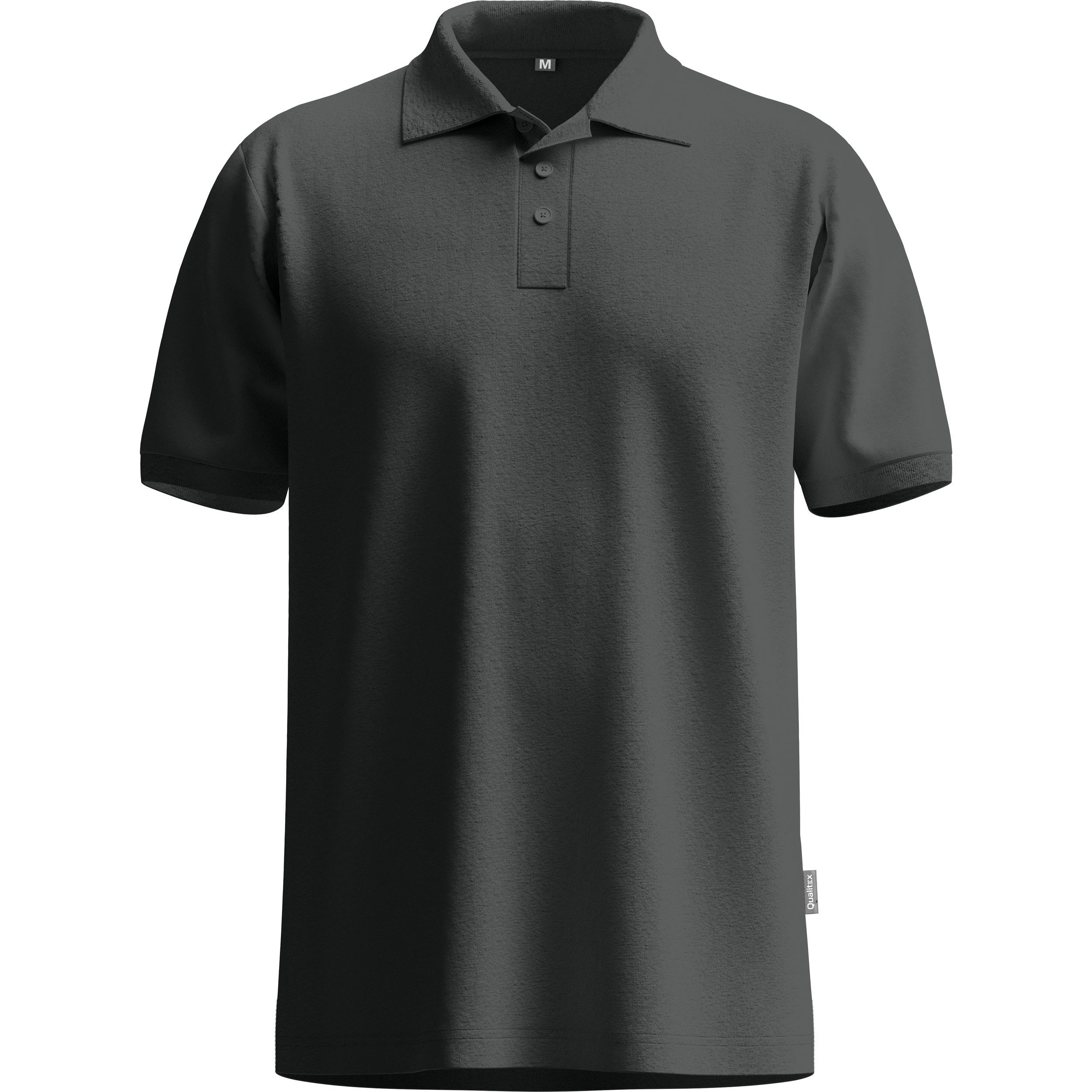 Qualitex Workwear Poloshirt Poloshirt Herren Kurzarm – atmungsaktiv & nachhaltig Polo Shirt (1-tlg) Herren Poloshirt kurzarm aus Tencel – bequem, robust & vielseitig