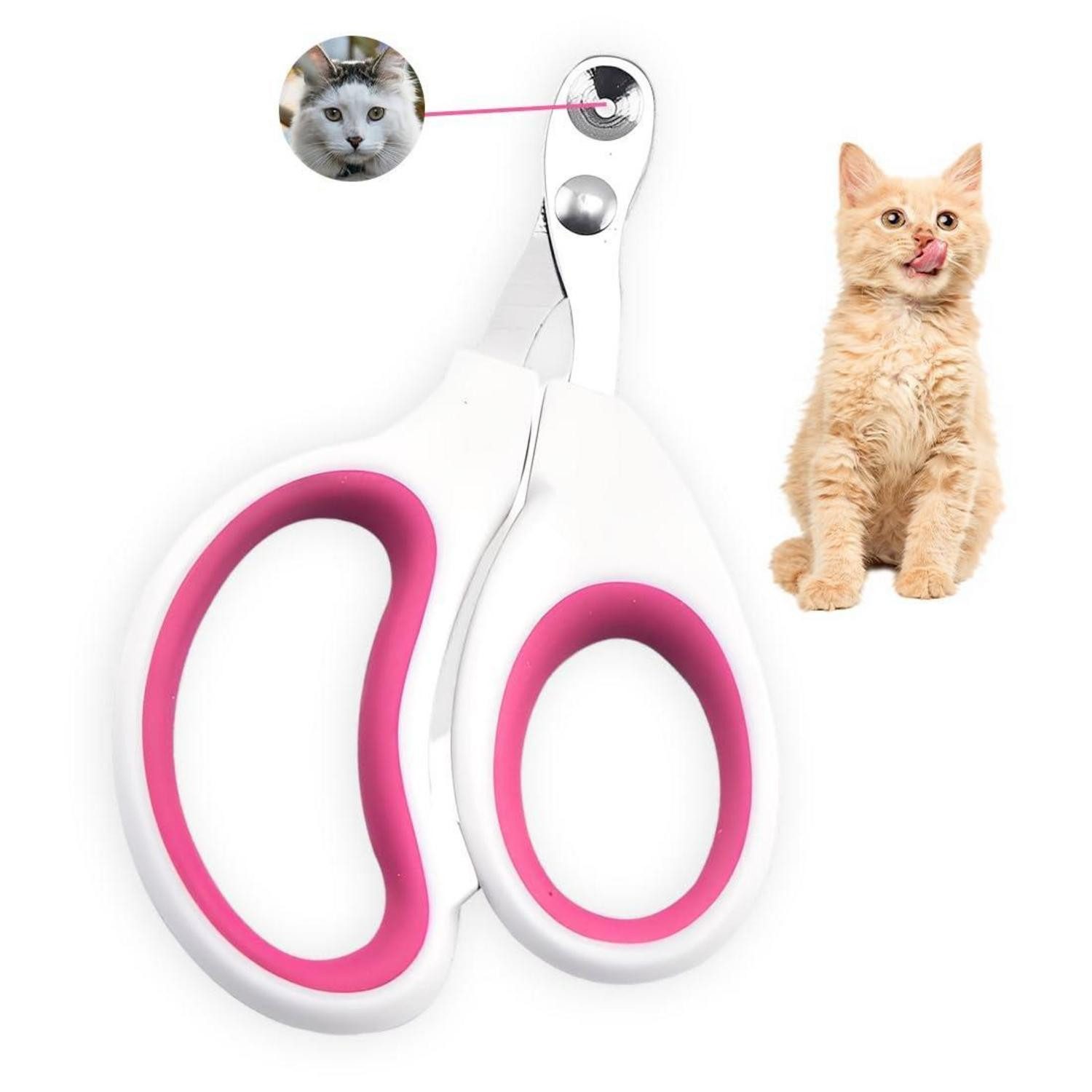 LuxusKollektion Nagelschere Krallenschere Katze Fuchsia