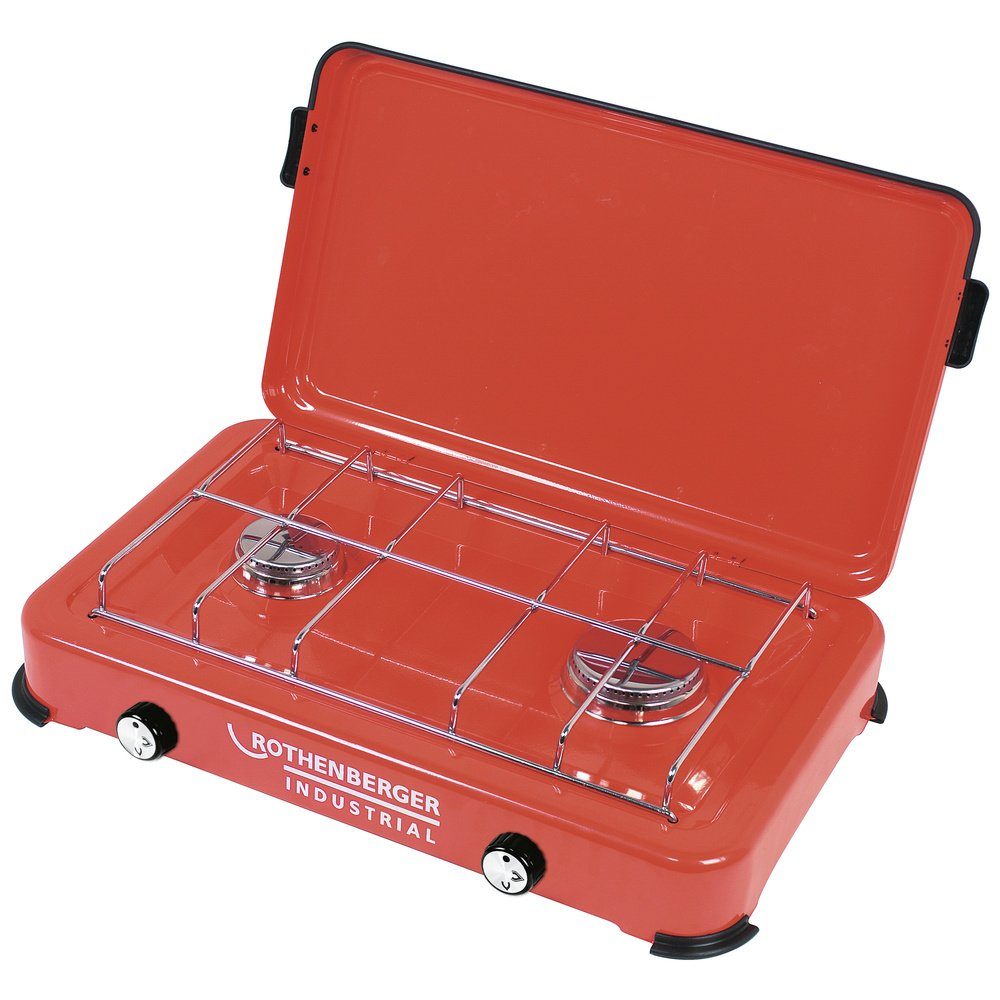 Gaskocher Rothenberger Industrial Gas Camping Kocher DUO 35940