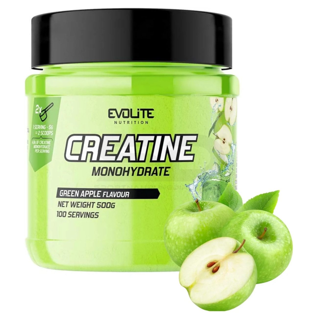 EVOLITE® CREATINE Monohydrat 500g Kreatin Leistung Muskel Fitness Pulver