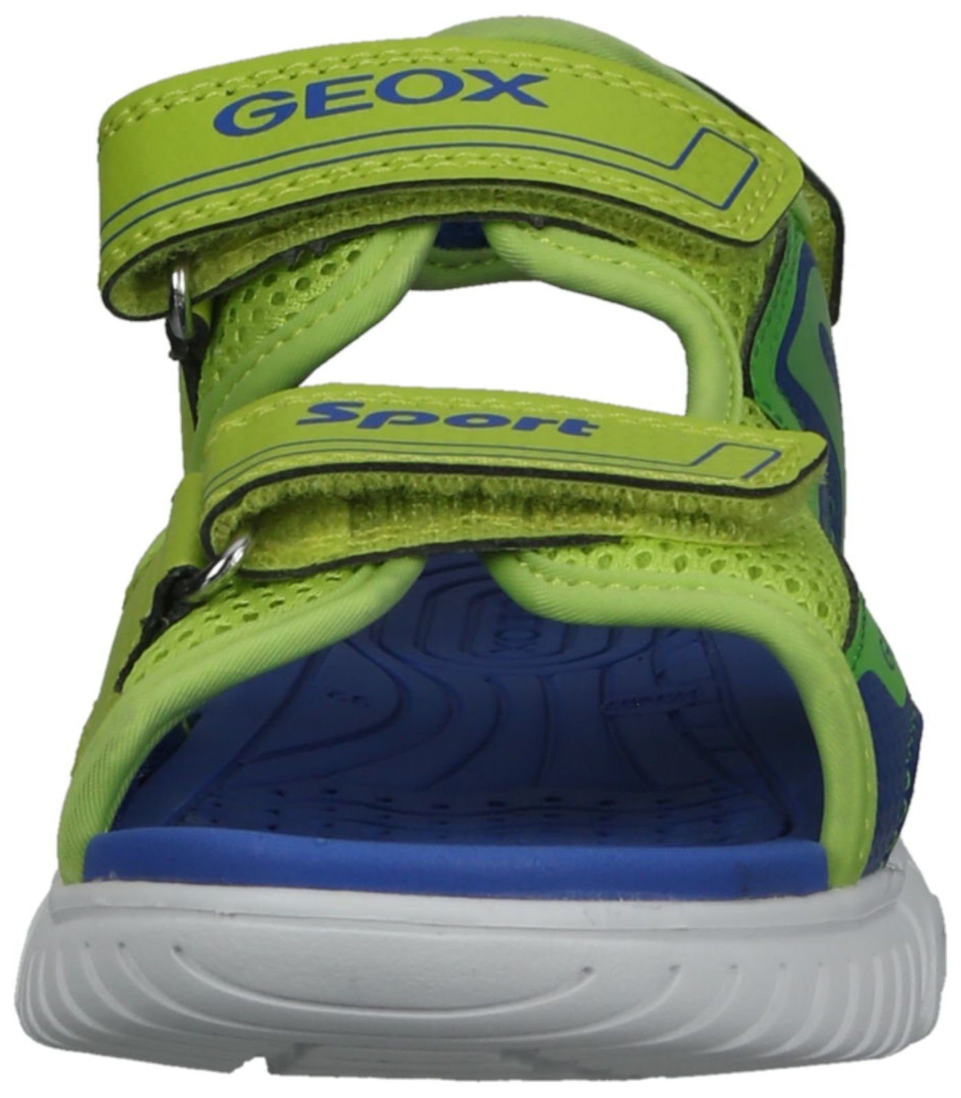 Geox Sandalen (LIME/ROYAL) Trekkingsandale Textil Grün