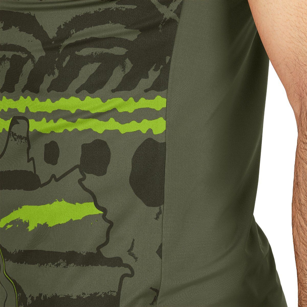Jako T-Shirt (Trikot) Tropicana khaki/neongrün Herren günstig online kaufen
