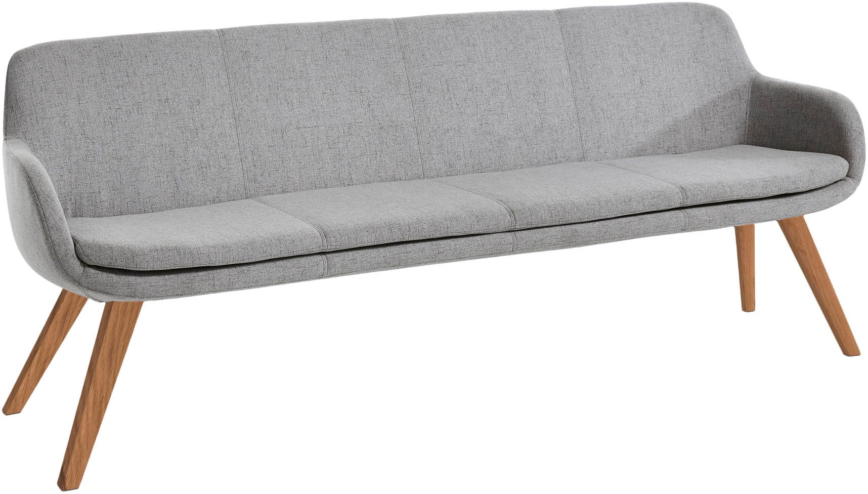 Musterring Essbank Tavia, Stativgestell Wildeiche massiv geölt, Breite 180, 200 oder 220 cm