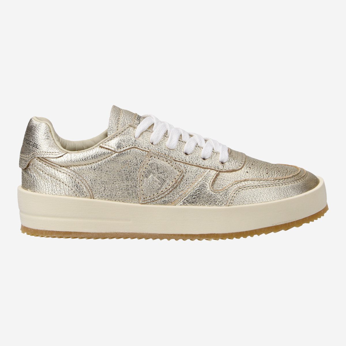 Philippe Model NICE LOW, Sneaker in Gold/ Metallic für Damen Sneaker