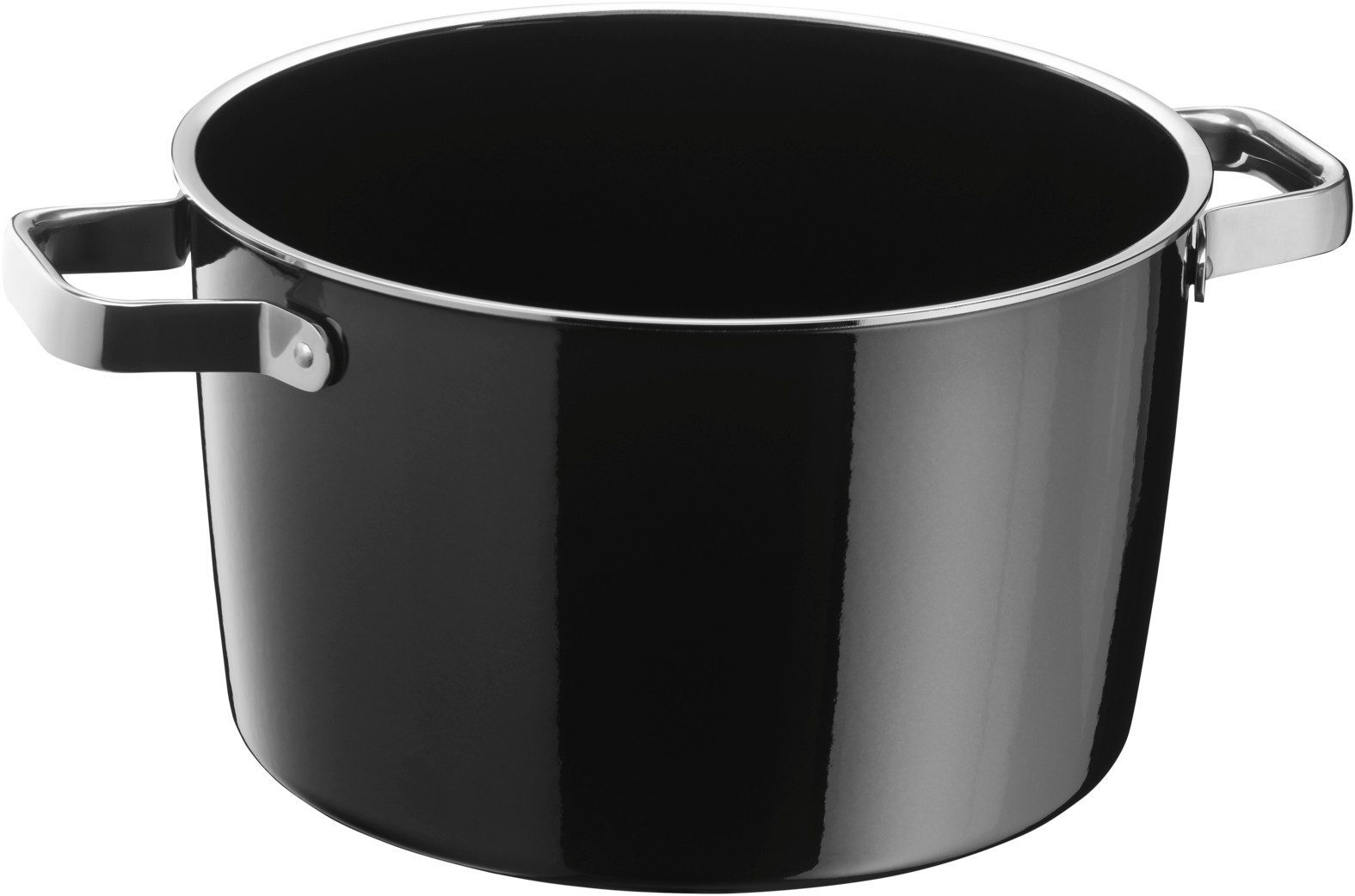 WMF Fleischtopf Fusiontec Aromatic Kochtopf, 24 cm, Black, Fusiontec (24 cm (Volumen 6,2l, Höhe 15 cm), 1-tlg., optimal für Herdplatten mit Ø 18 cm), Made in Germany