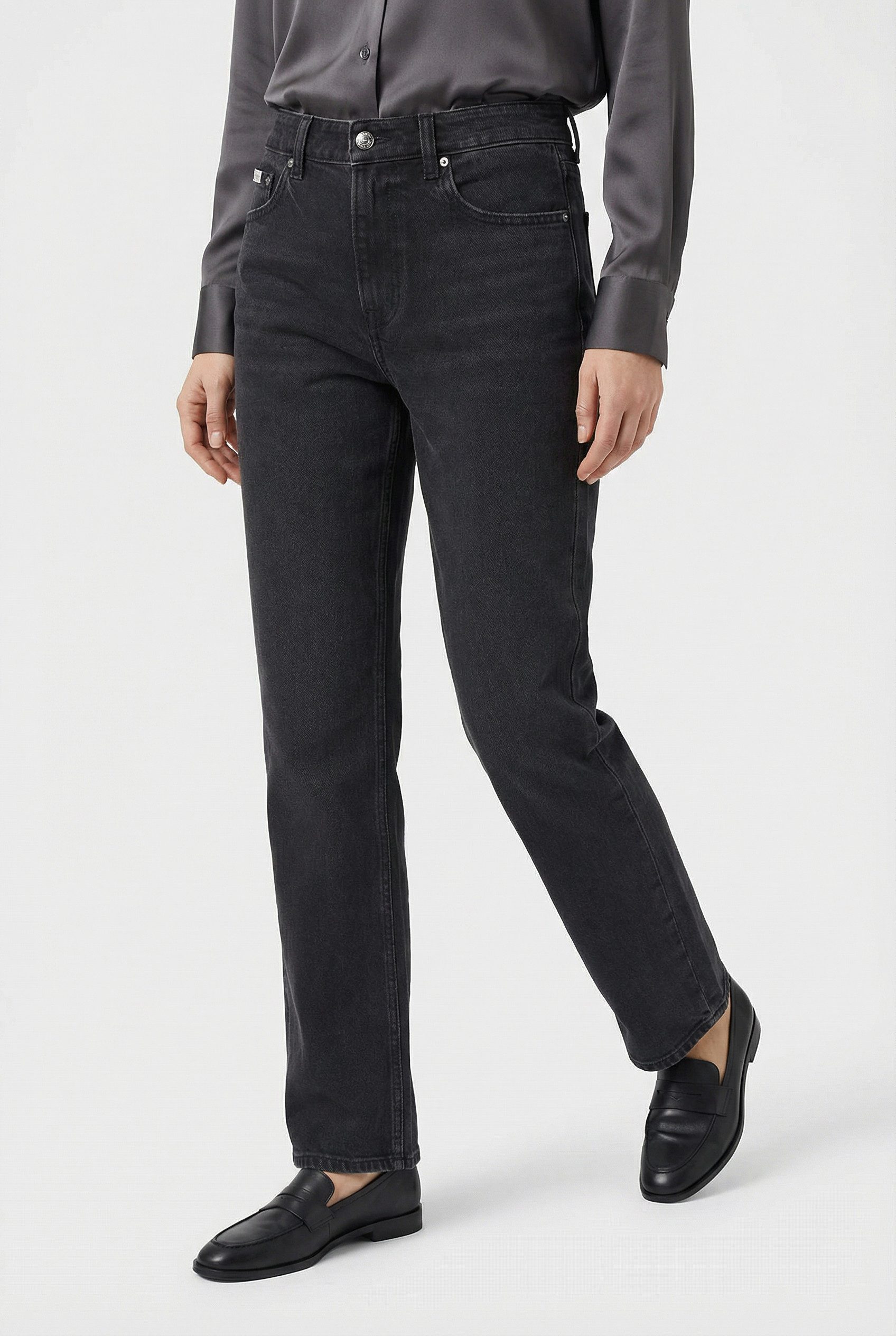 Calvin Klein Jeans Straight-Jeans Mit Gürtelschlaufen