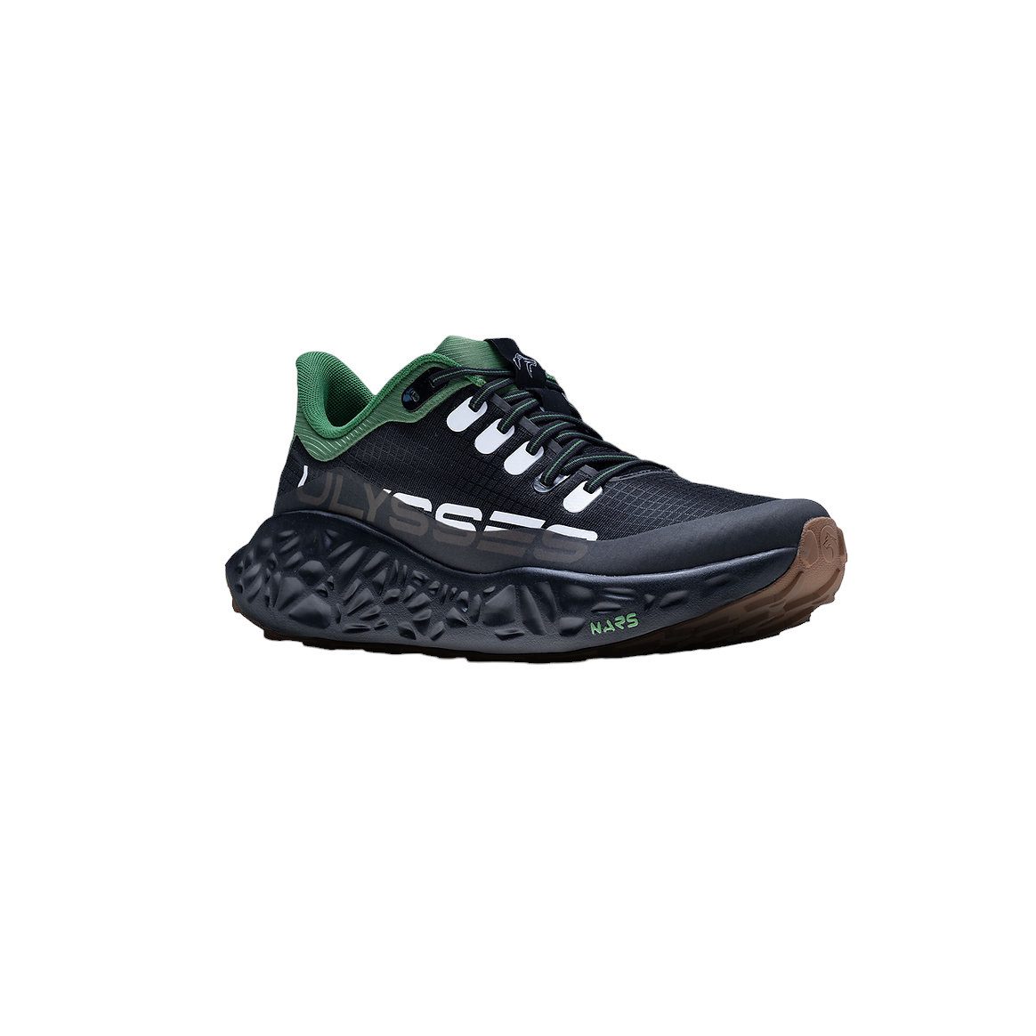 Ulysses Maikoh schwarz/forestgrün Herren Laufschuh günstig online kaufen