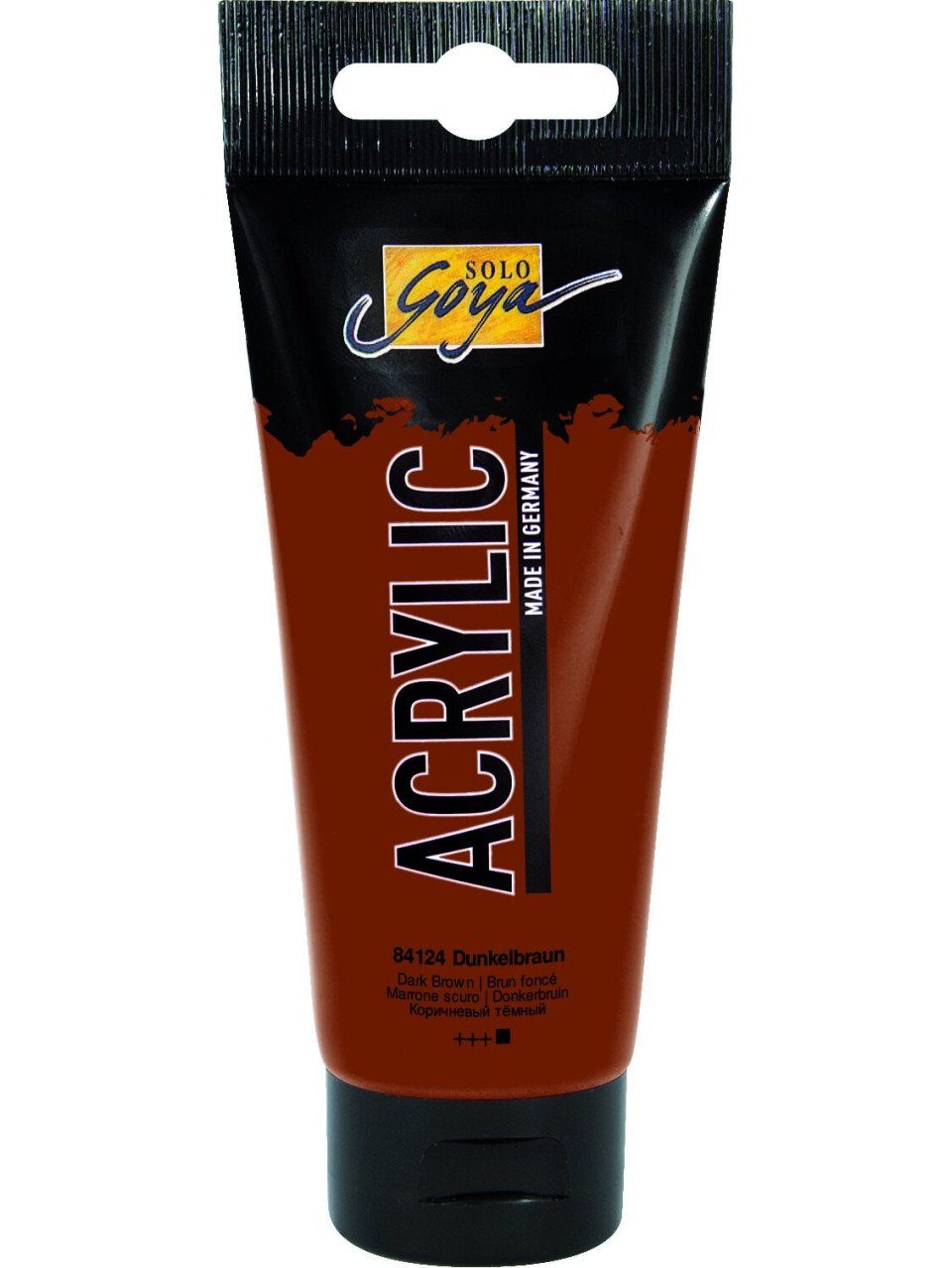 Kreul Acrylfarbe Kreul Solo Goya Acrylic Tube dunkelbraun 100 ml