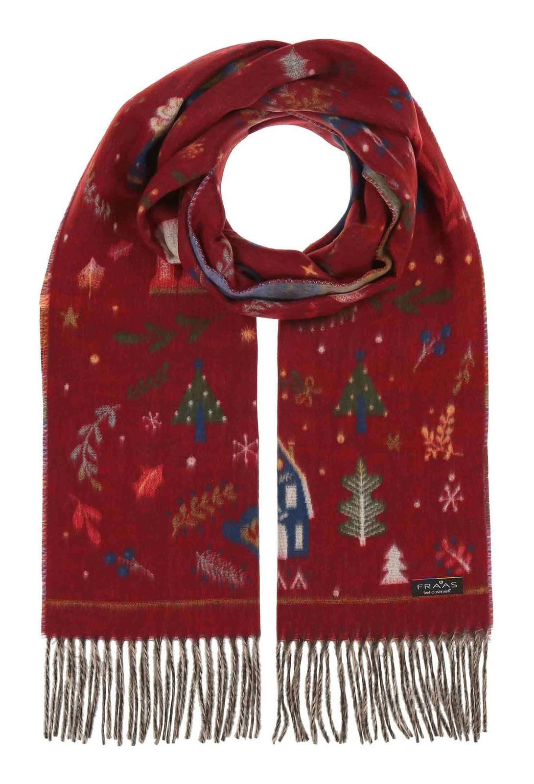 Fraas Modeschal Cashmink® Scarf With Christmas günstig online kaufen
