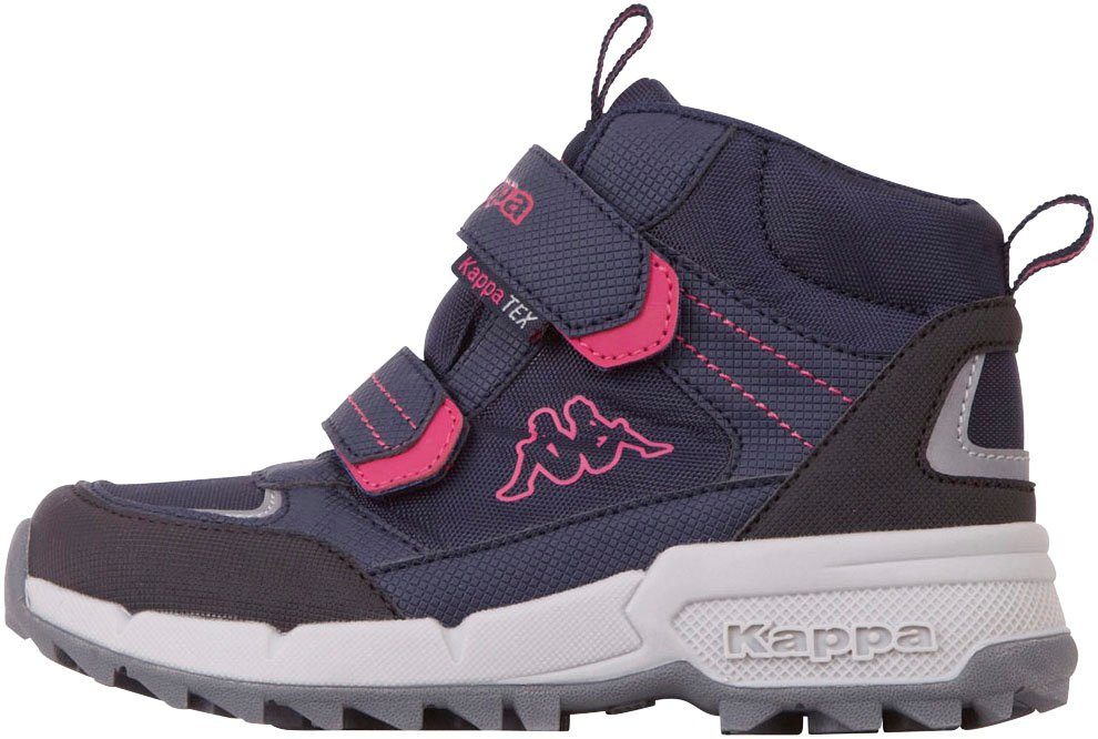 Kappa Winterboots mit Klettverschluss navy-pink