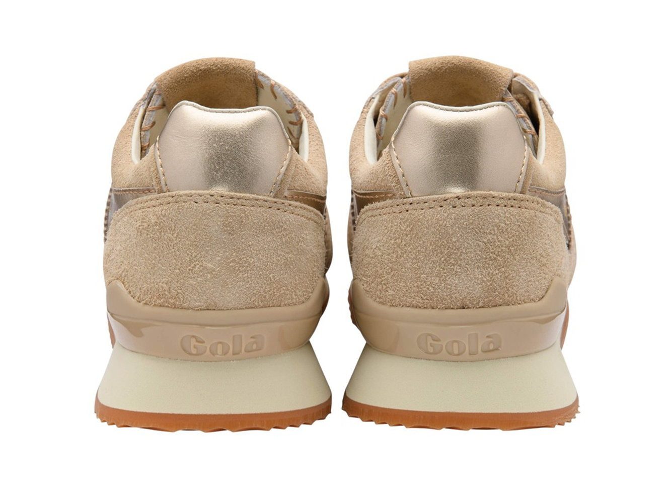 Gola Quest Westminster 2026 - Made in England - hellbraun/gold Damen Sneaker