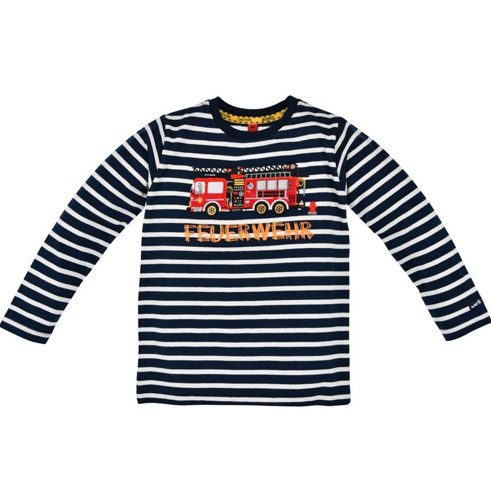 BONDI Langarmshirt Kinder Jungen Pullover 