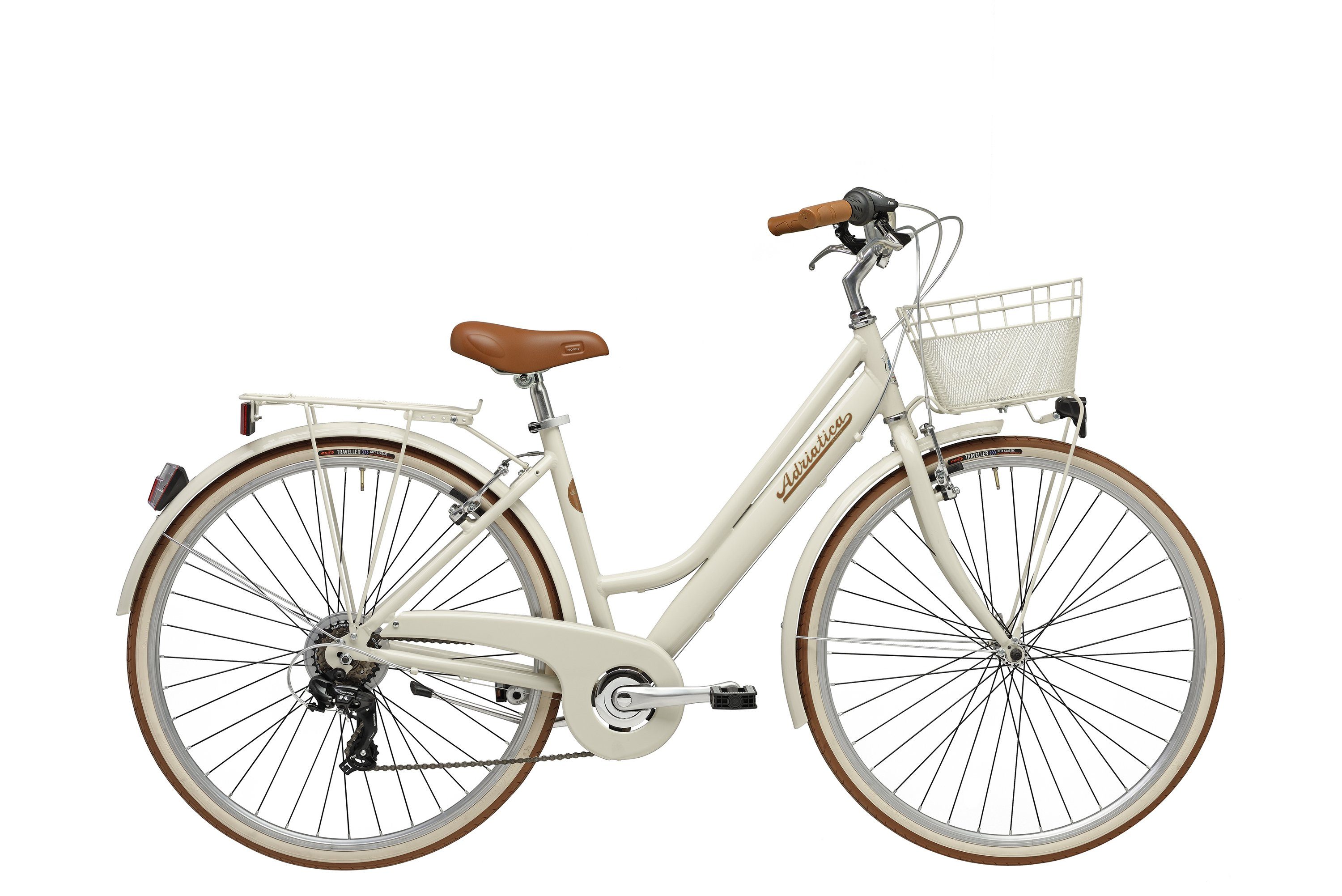 Adriatica Cityrad, 6 Gang Shimano, Kettenschaltung, RETRO Lady 28 Zoll