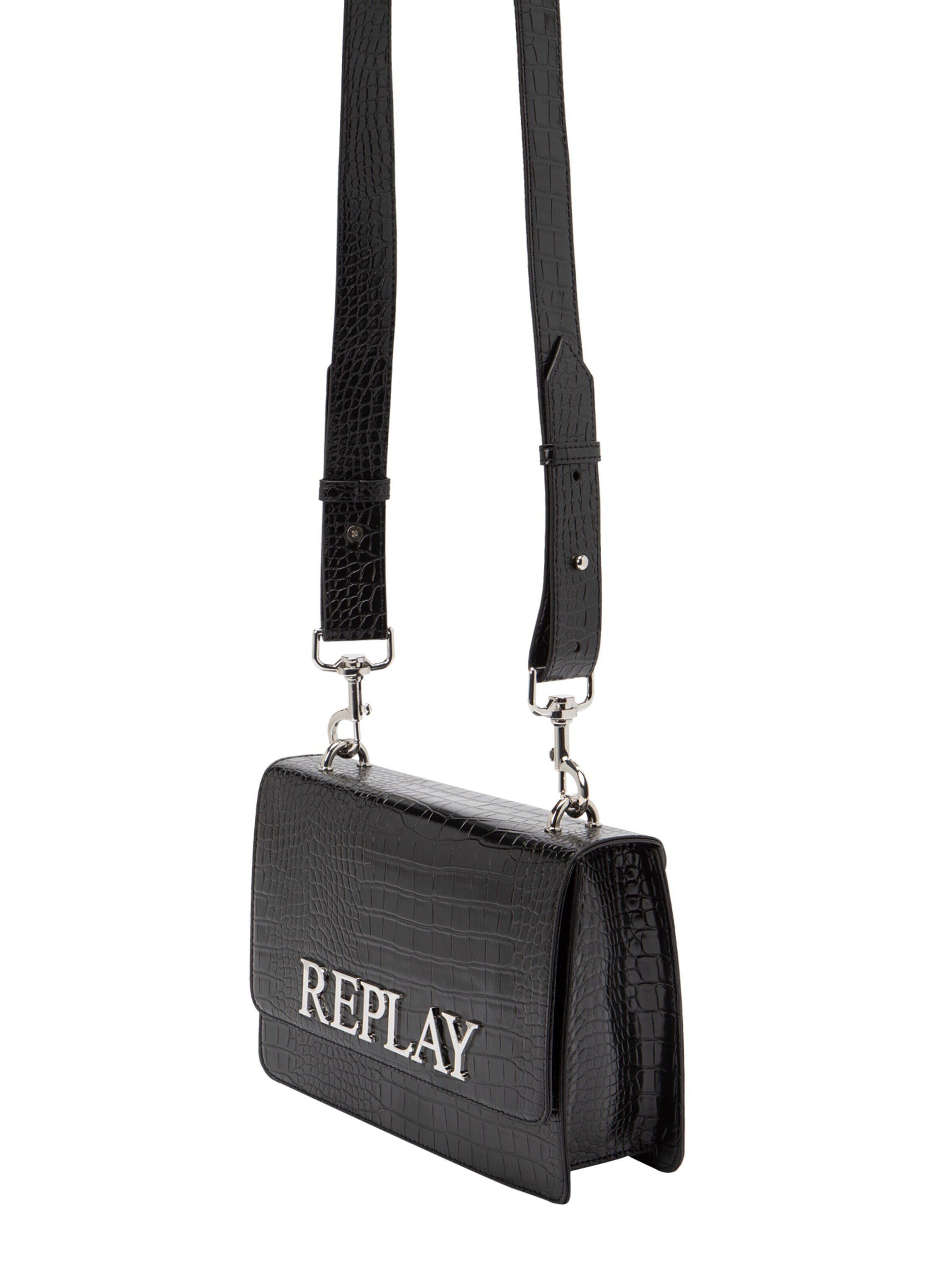 (1-tlg) Black Replay Handtasche