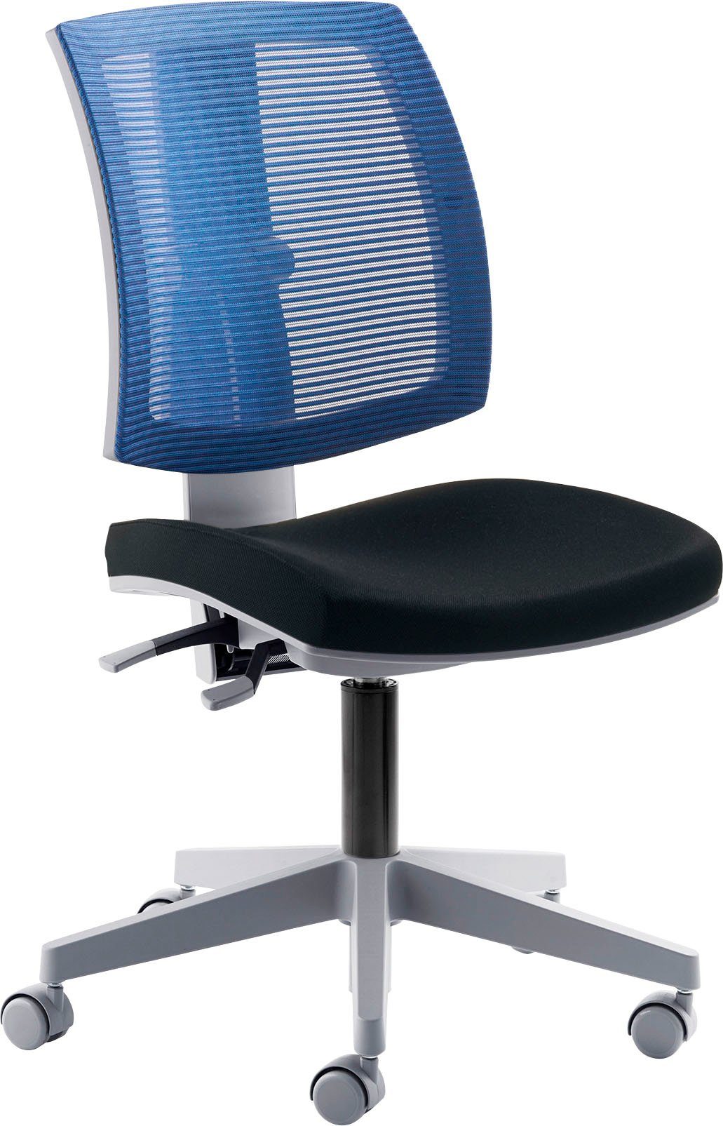"MyFlexo" Mayer blau | Bürostuhl, blau Sitzmöbel schwarz,