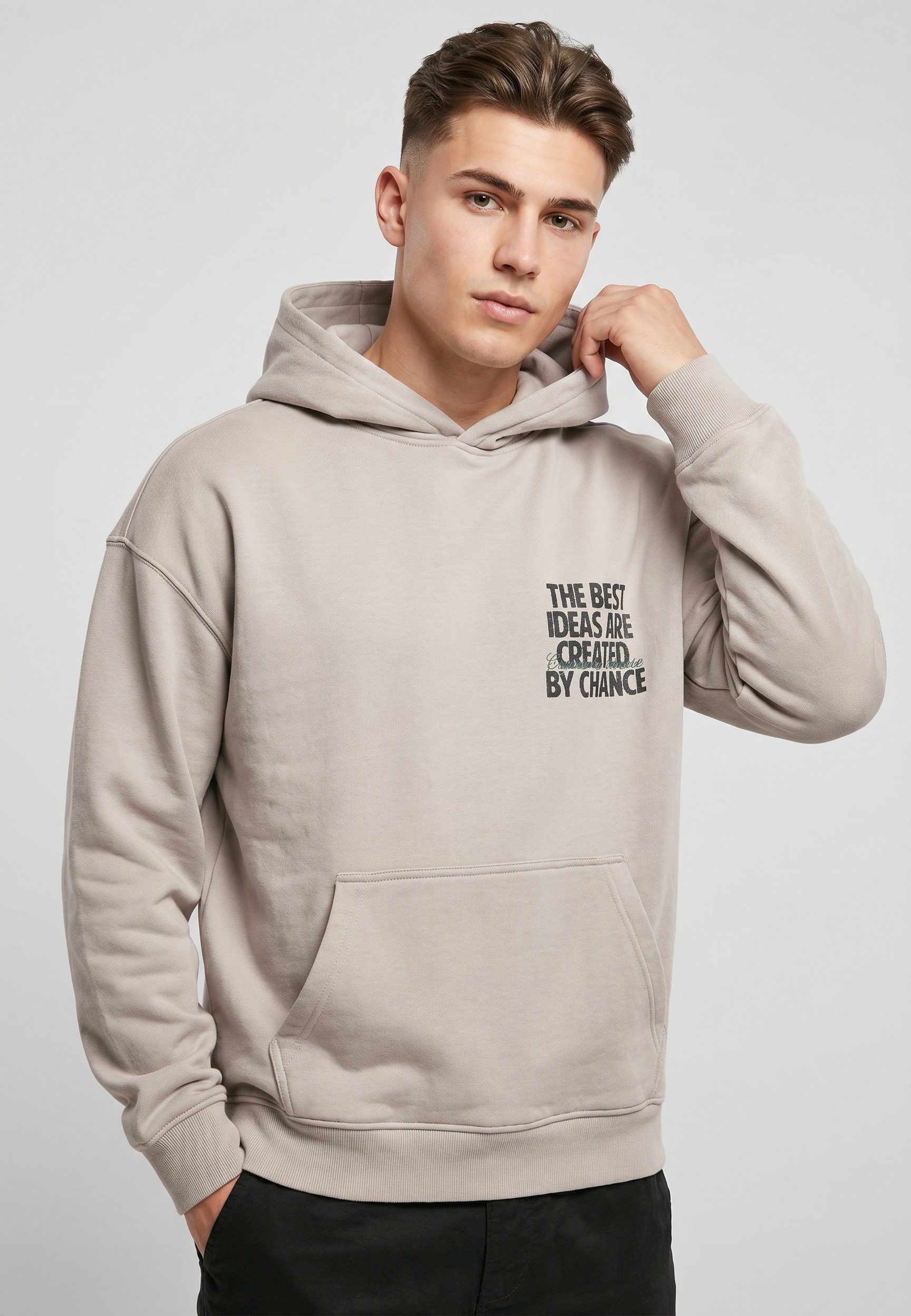 SUBLEVEL Kapuzenpullover Herren Sweathoodie mit Backprint Oversized Fit, unterschiedliche Prints