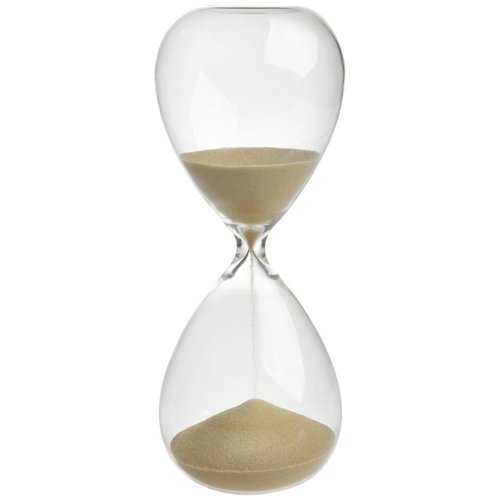 TFA Dostmann Eieruhr TFA Dostmann Sanduhr Gold, Transparent analog | Tischuhren