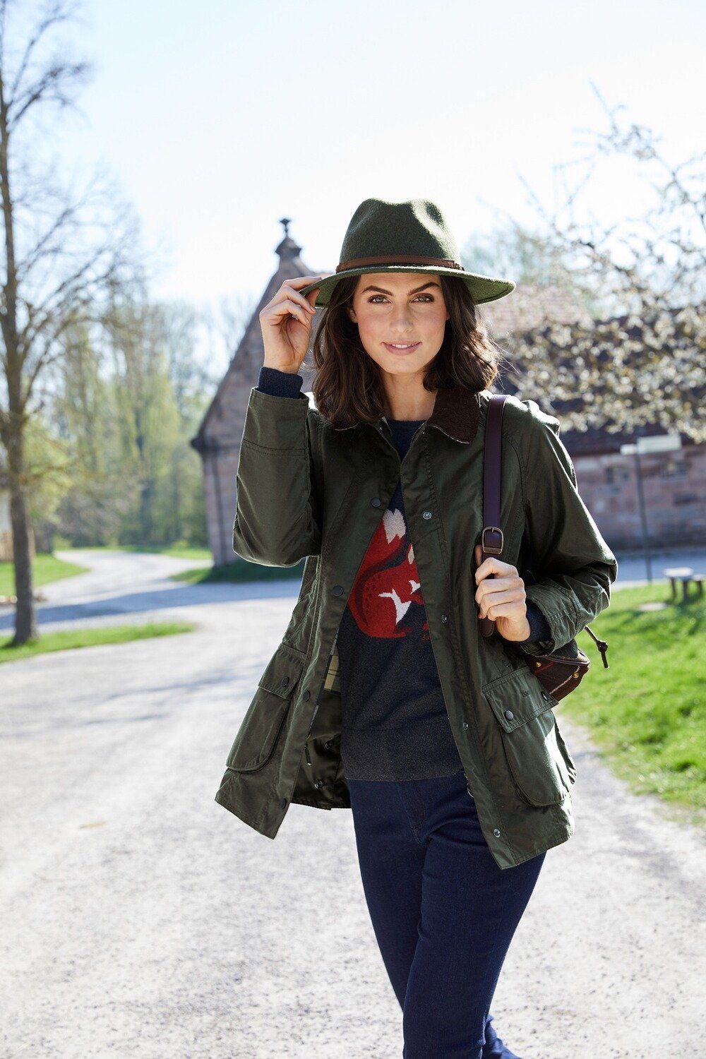 Barbour Outdoorhut Filzhut Tack