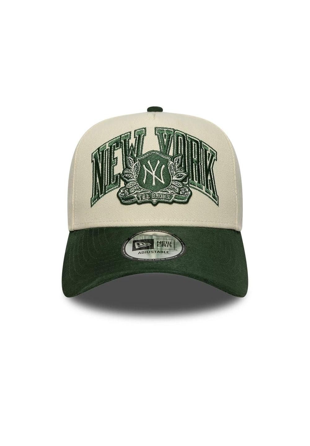 New Era Baseball Cap New York Yankees Suede Script 9Forty E-Frame Cap New Era Grün (1-St)