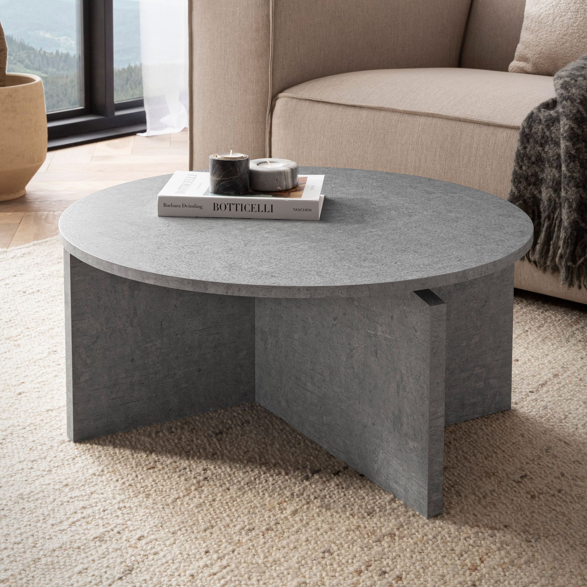 FINEBUY Couchtisch FB59731 (70x70x33 cm MDF, günstig online kaufen
