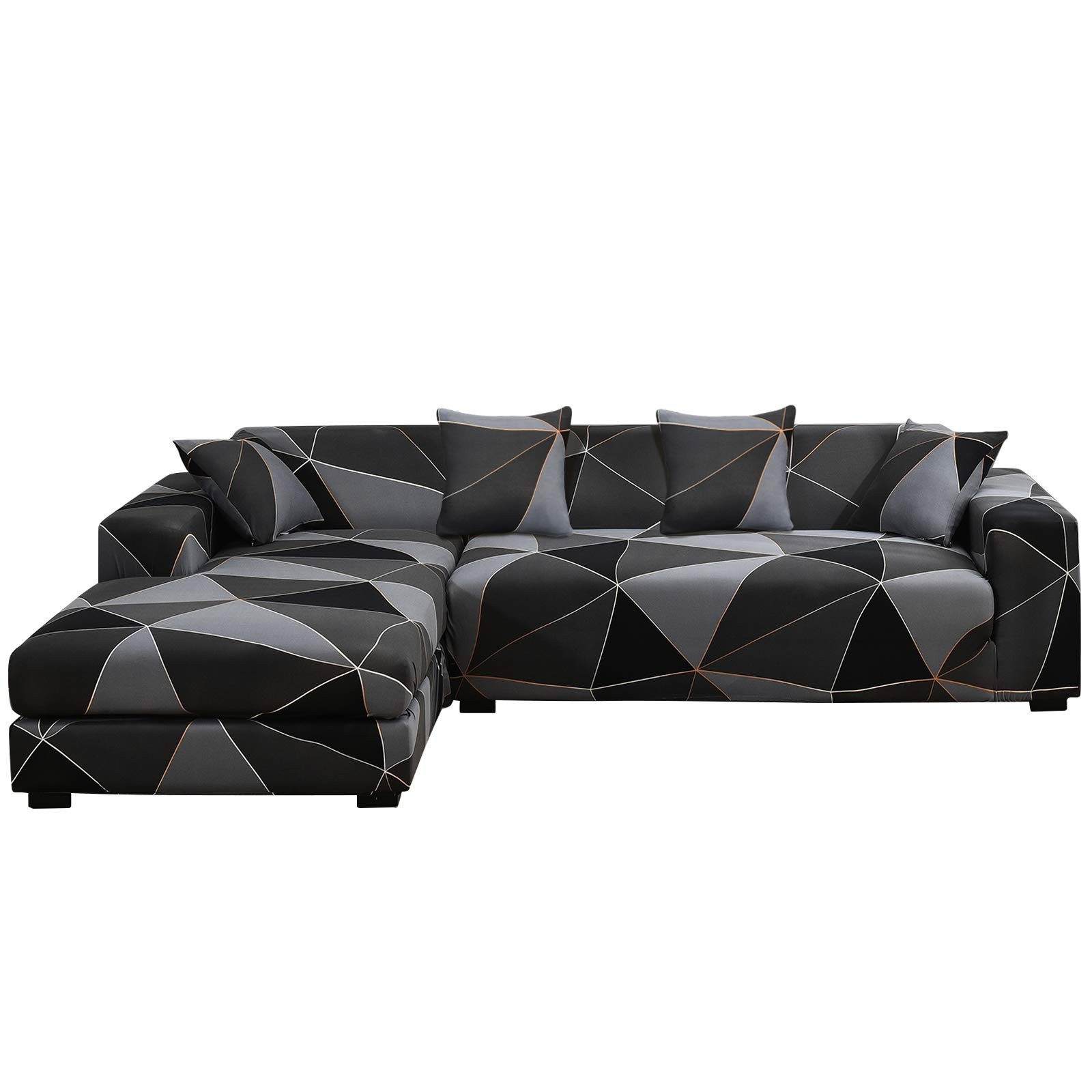 Coonoor Sofabezug Stretch Sofa Überzug Universal Couchbezug Für 2/3 Sitzer