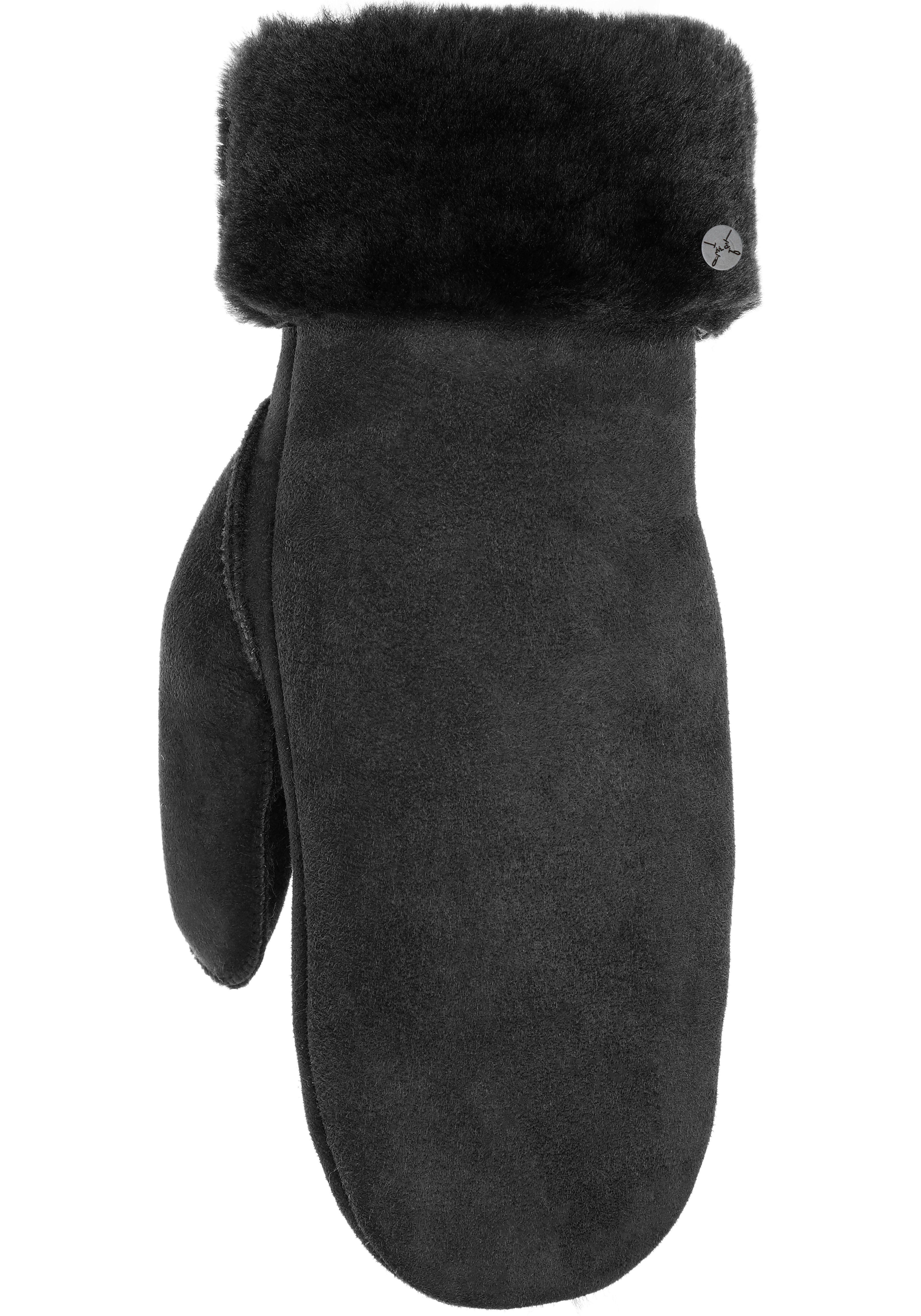 PEARLWOOD Lederhandschuhe FIONA (1 Paar) Velourleder, Fausthandschuh, warm günstig online kaufen