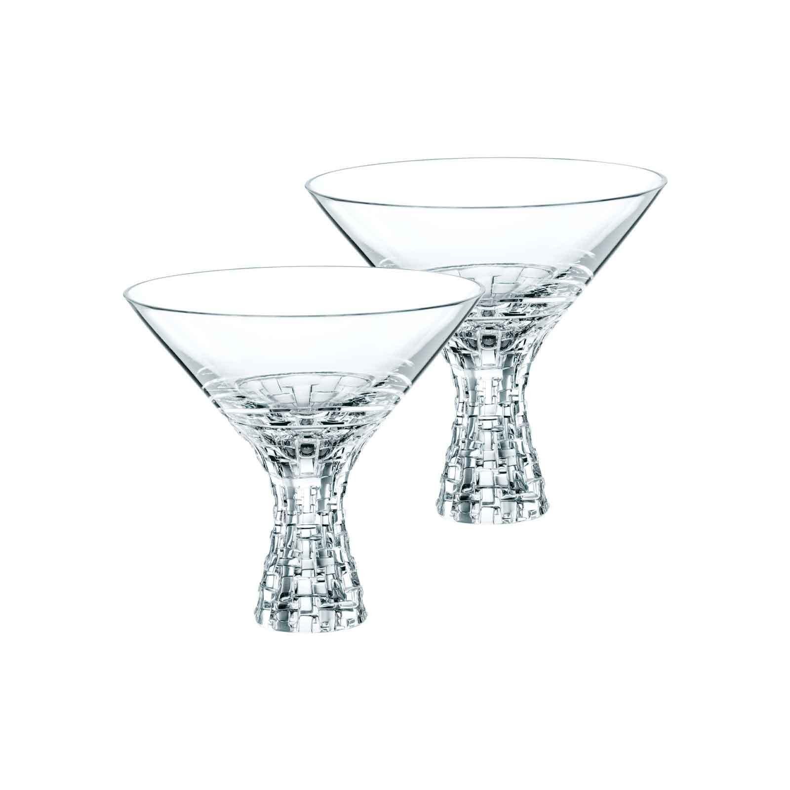 Nachtmann Glas Nachtmann Bossa Nova Martini 2tlg, Kristallglas