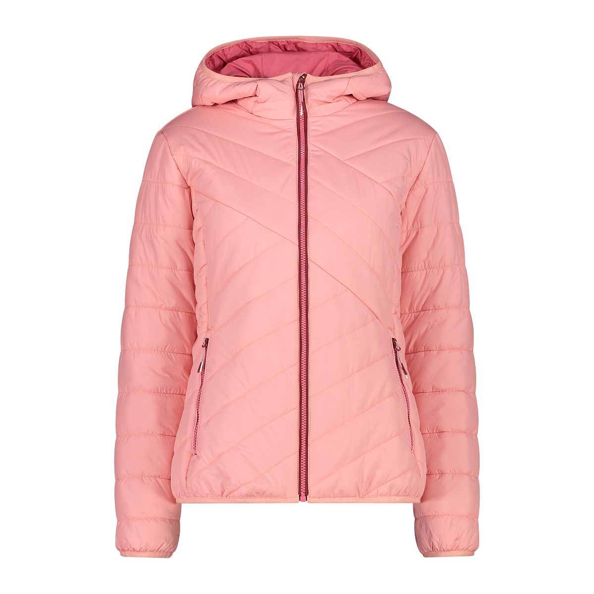 Steppjacke W Jacket Fix Hood