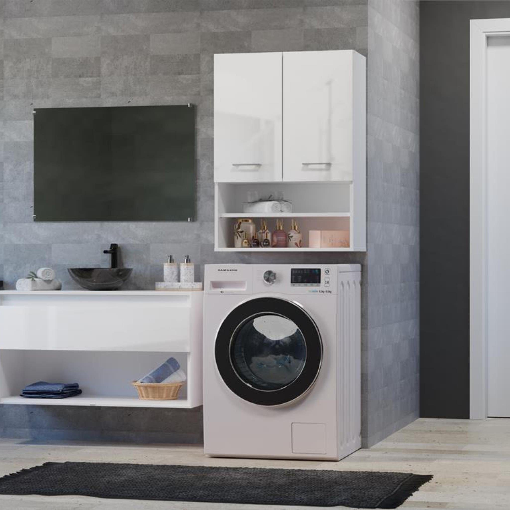 Beautysofa Wandhängeschrank Ivy MINI DK, Badezimmerschrank, günstig online kaufen