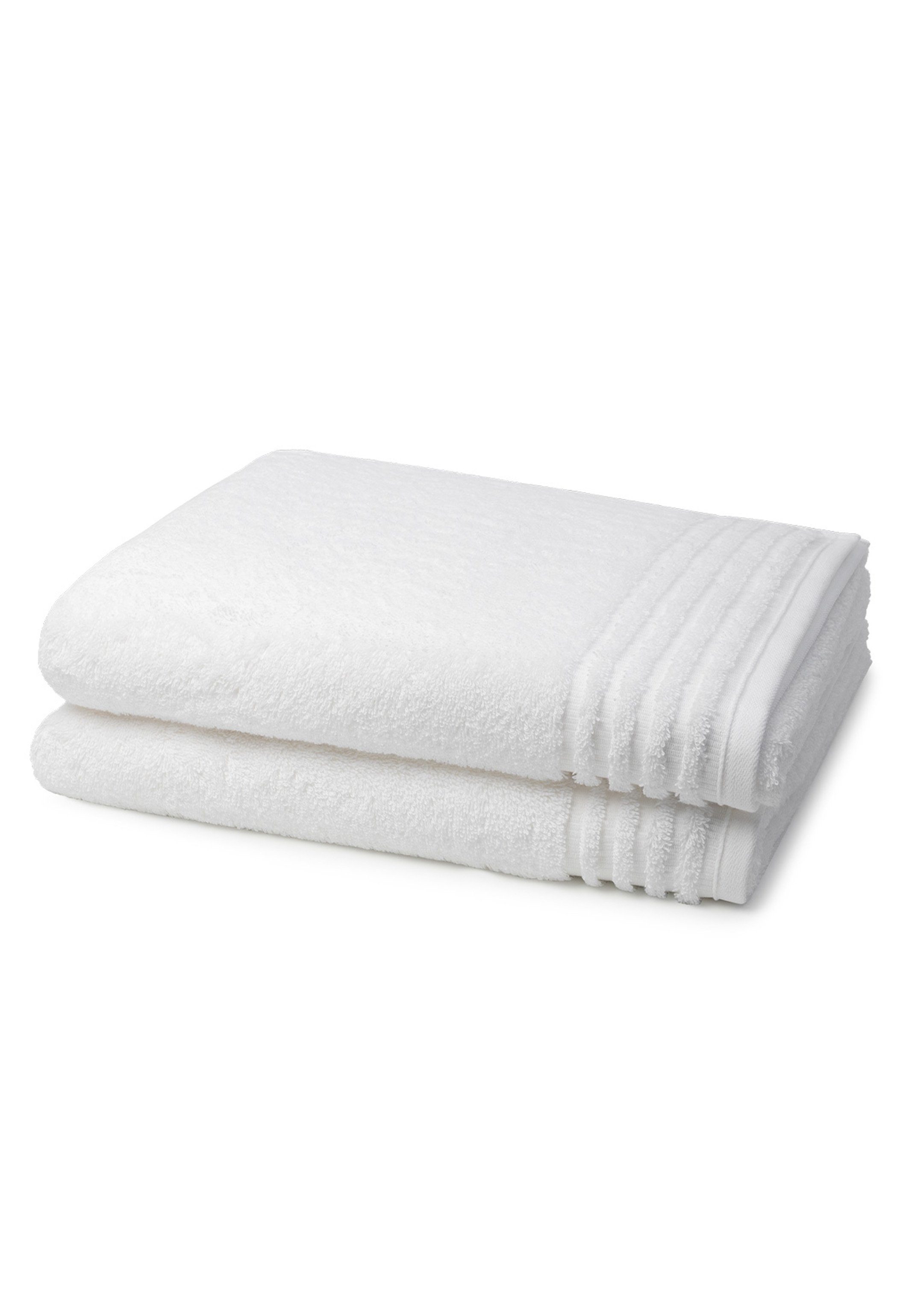 Vossen Handtuch Set Vienna Style Supersoft, Walkfrottee (Spar-Set, 2-St), 2 X Duschtuch - Im Set - Baumwolle - Extrem flauschig und saugfähig